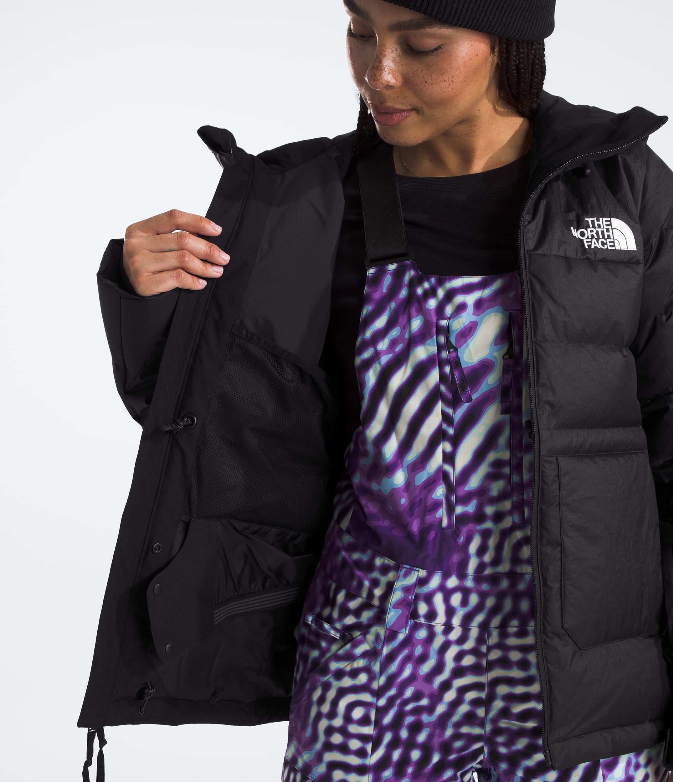 Womens First Turn Down Jacket TNF MODELINT