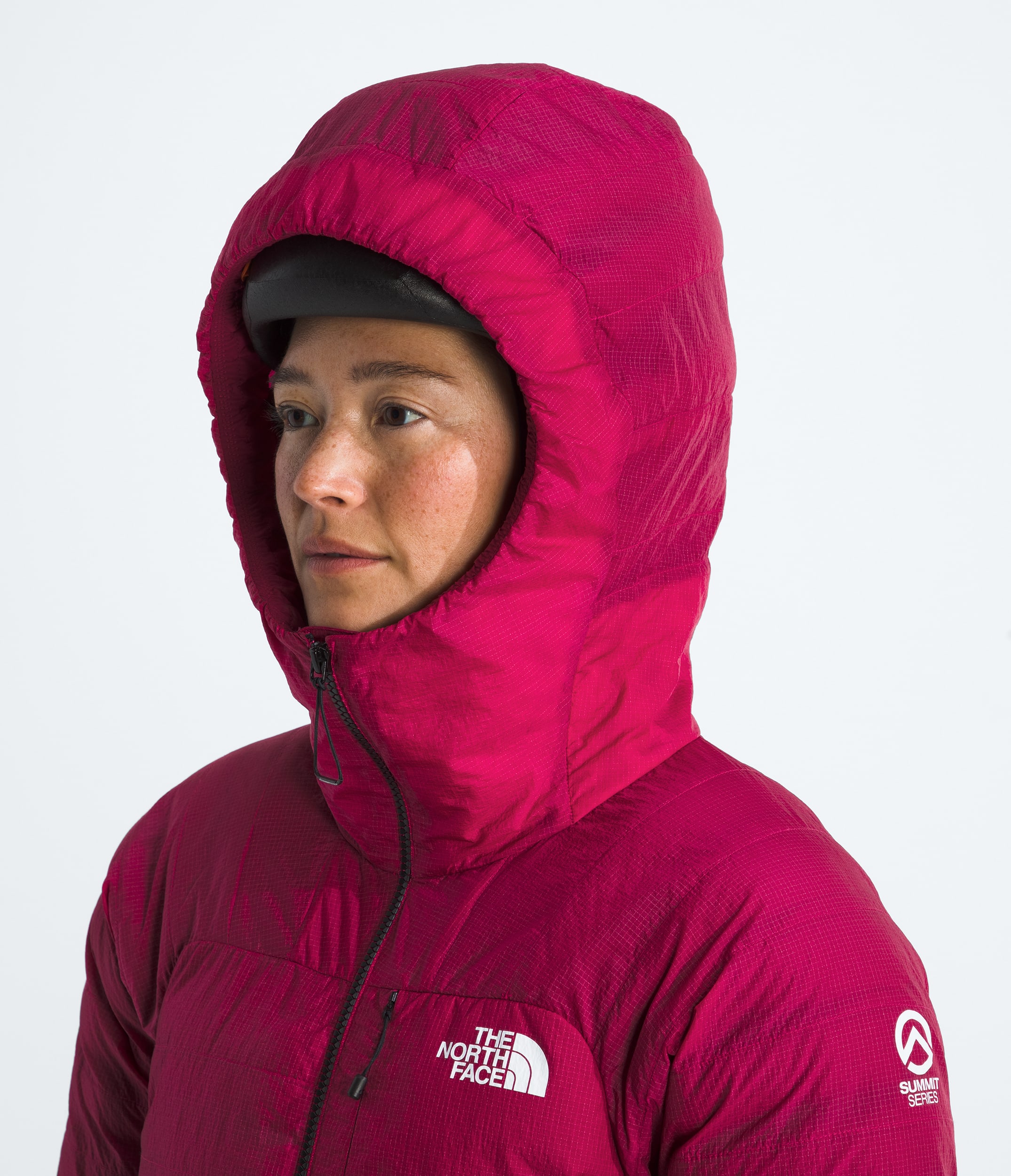 Womens Summit Series 5050 AMK Hoodie TNF MODELHOOD2