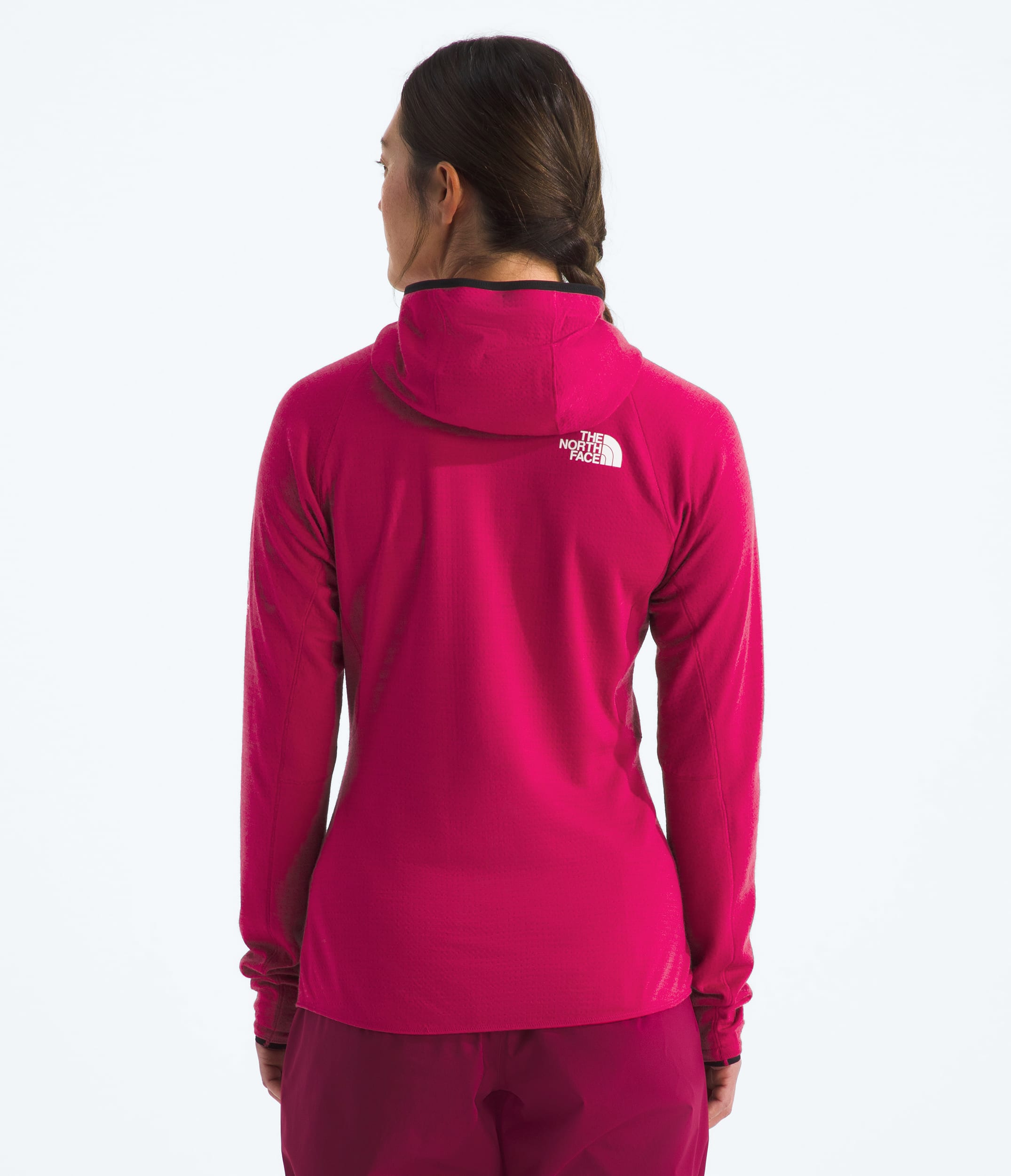 Womens Summit Series DOTKNIT AMK Hoodie TNF BACK