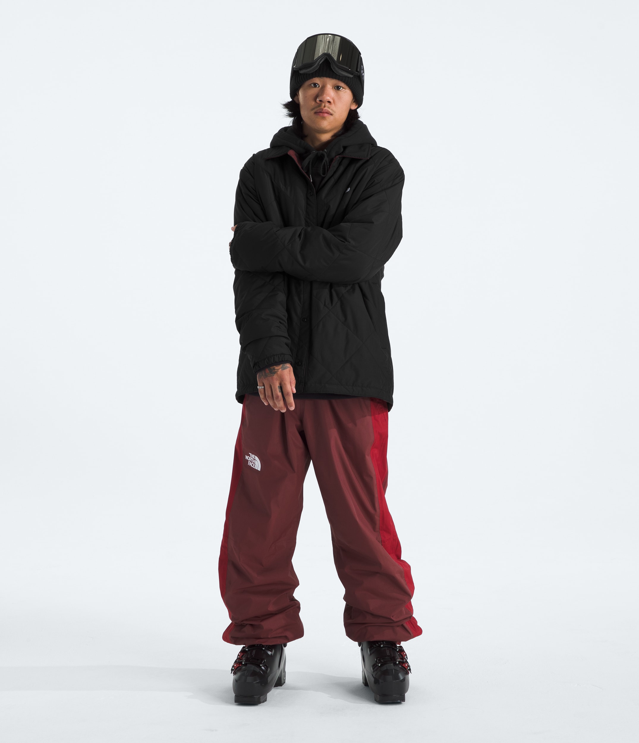 Mens Afterburner Insulated Flannel TNF HERO2