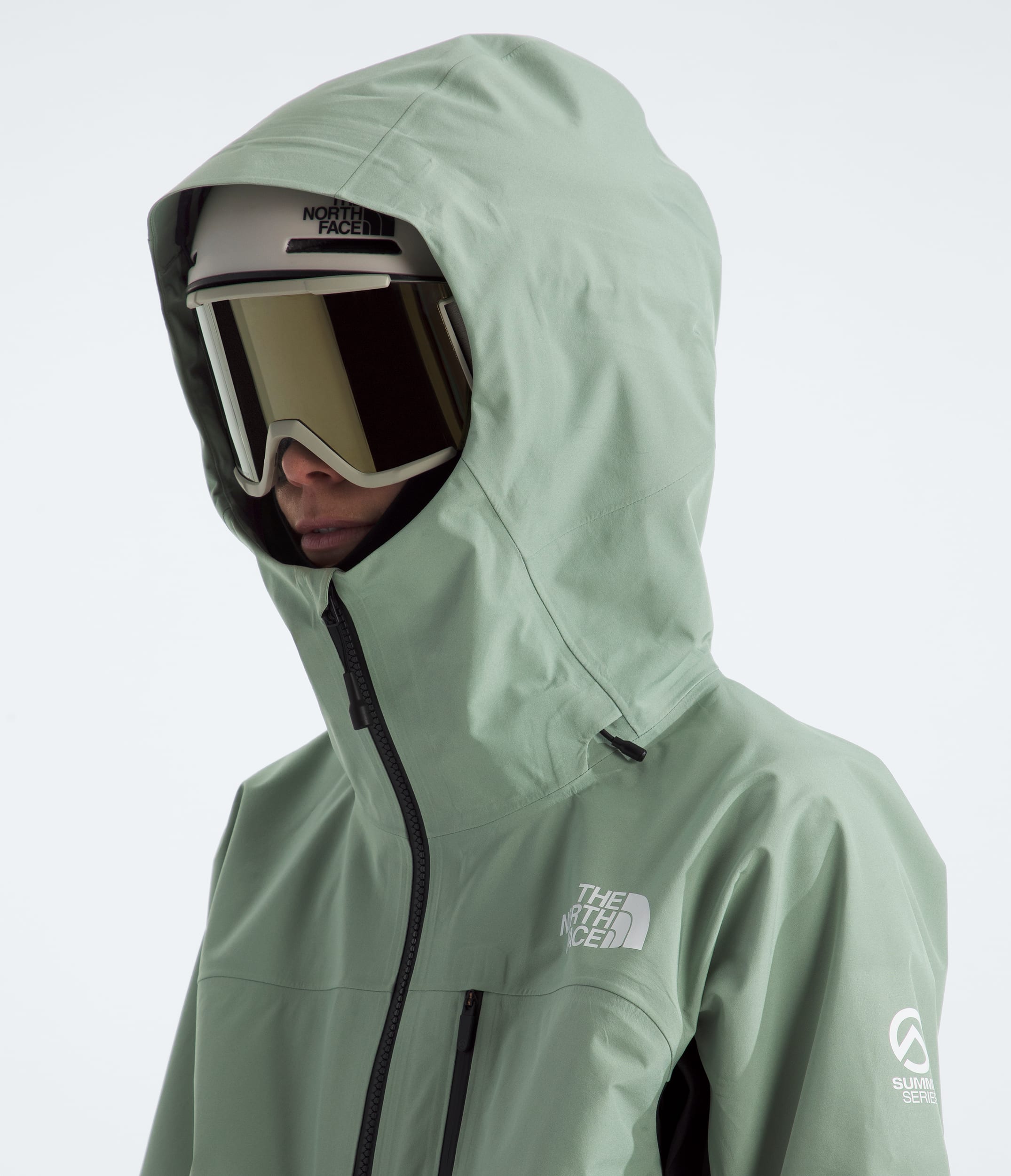 Womens Summit Series Eastwall GORETEX Jacket TNF MODELHOOD2