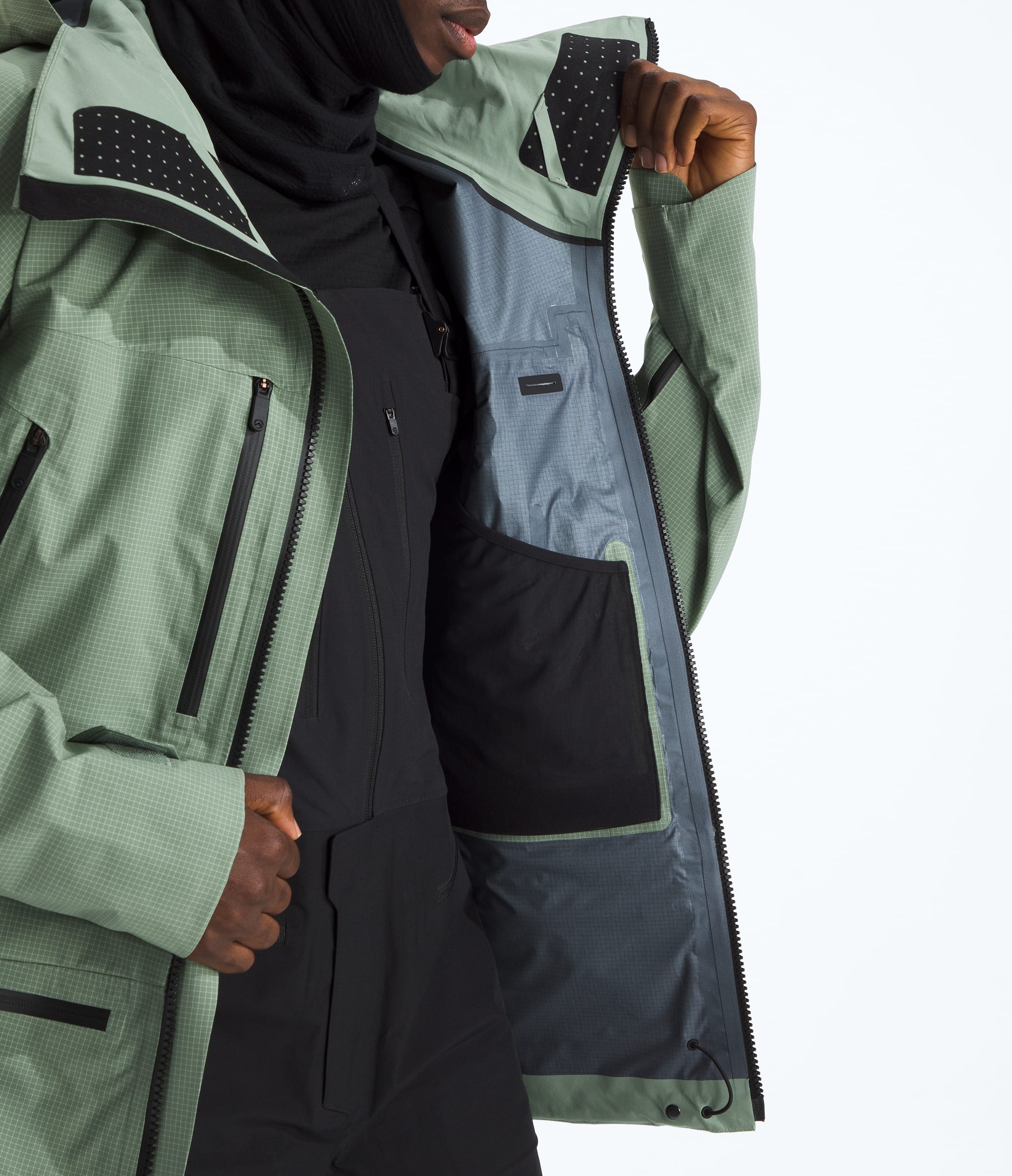 Mens Summit Series Tsirku GORETEX Pro Jacket TNF MODELINT