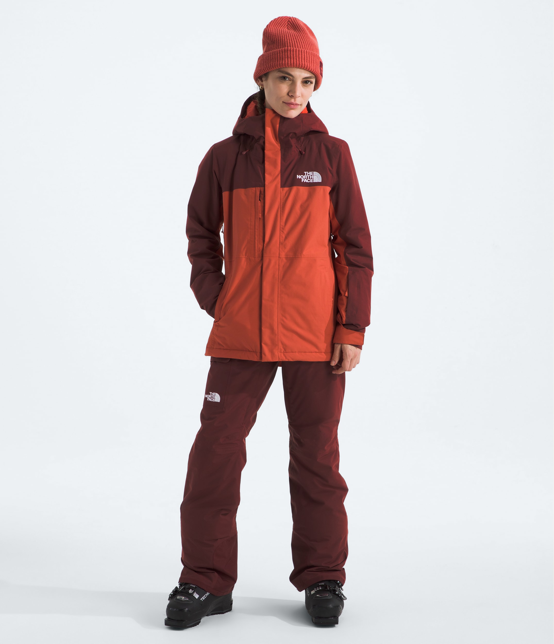 Womens Freedom Insulated Bibs TNF HERO2