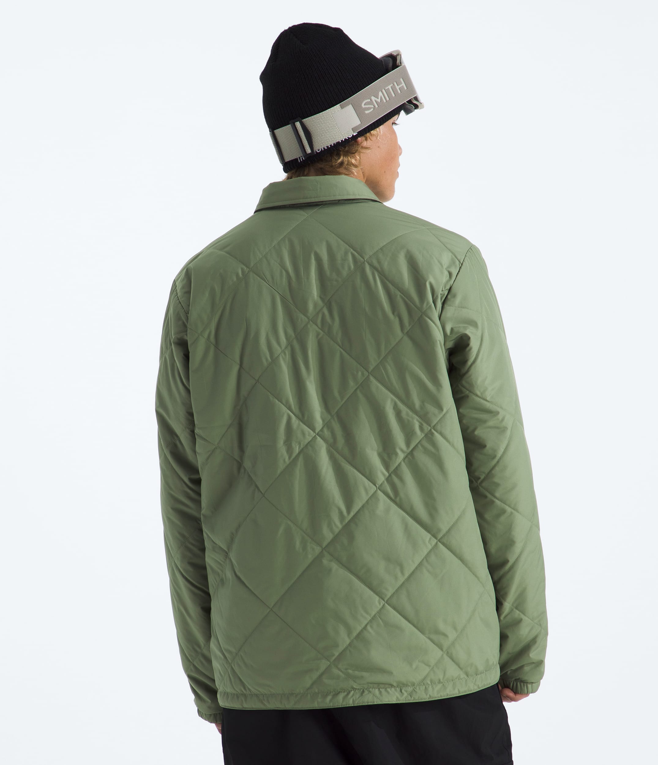 Mens Afterburner Insulated Flannel TNF BACK