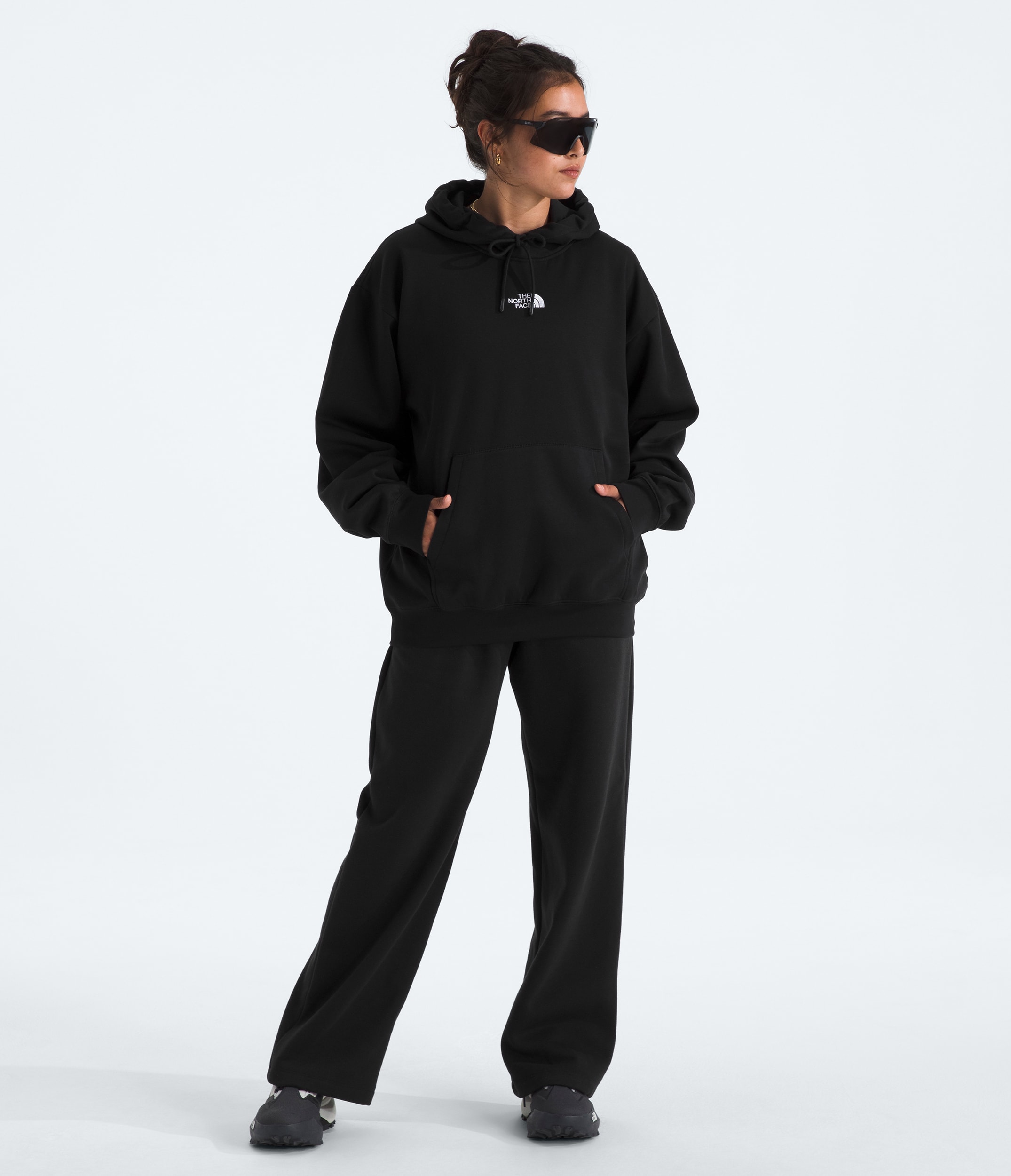 Womens Essential Oversize Hoodie TNF HERO2