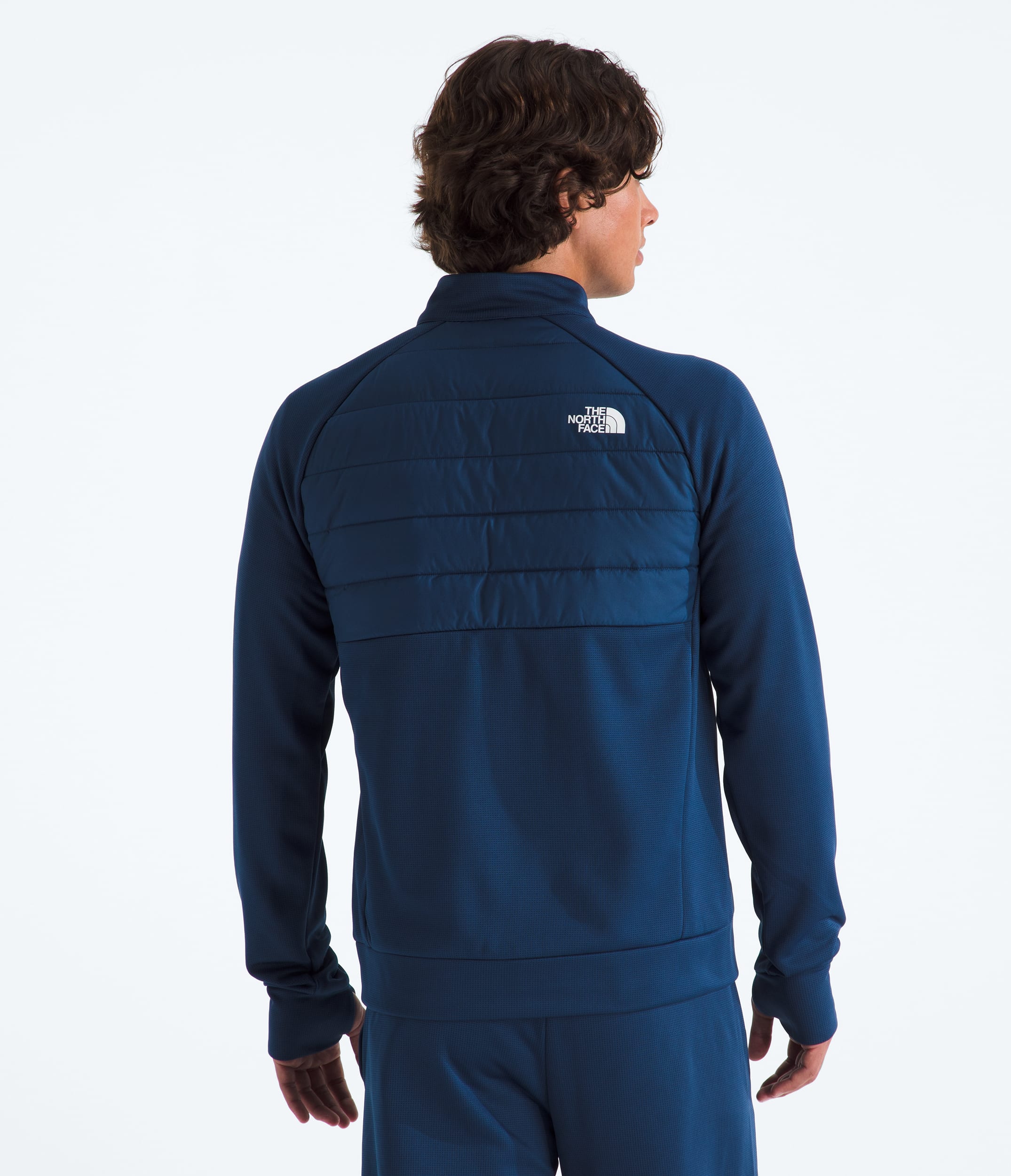 Mens Reaxion 20 Hybrid FullZip Jacket TNF BACK