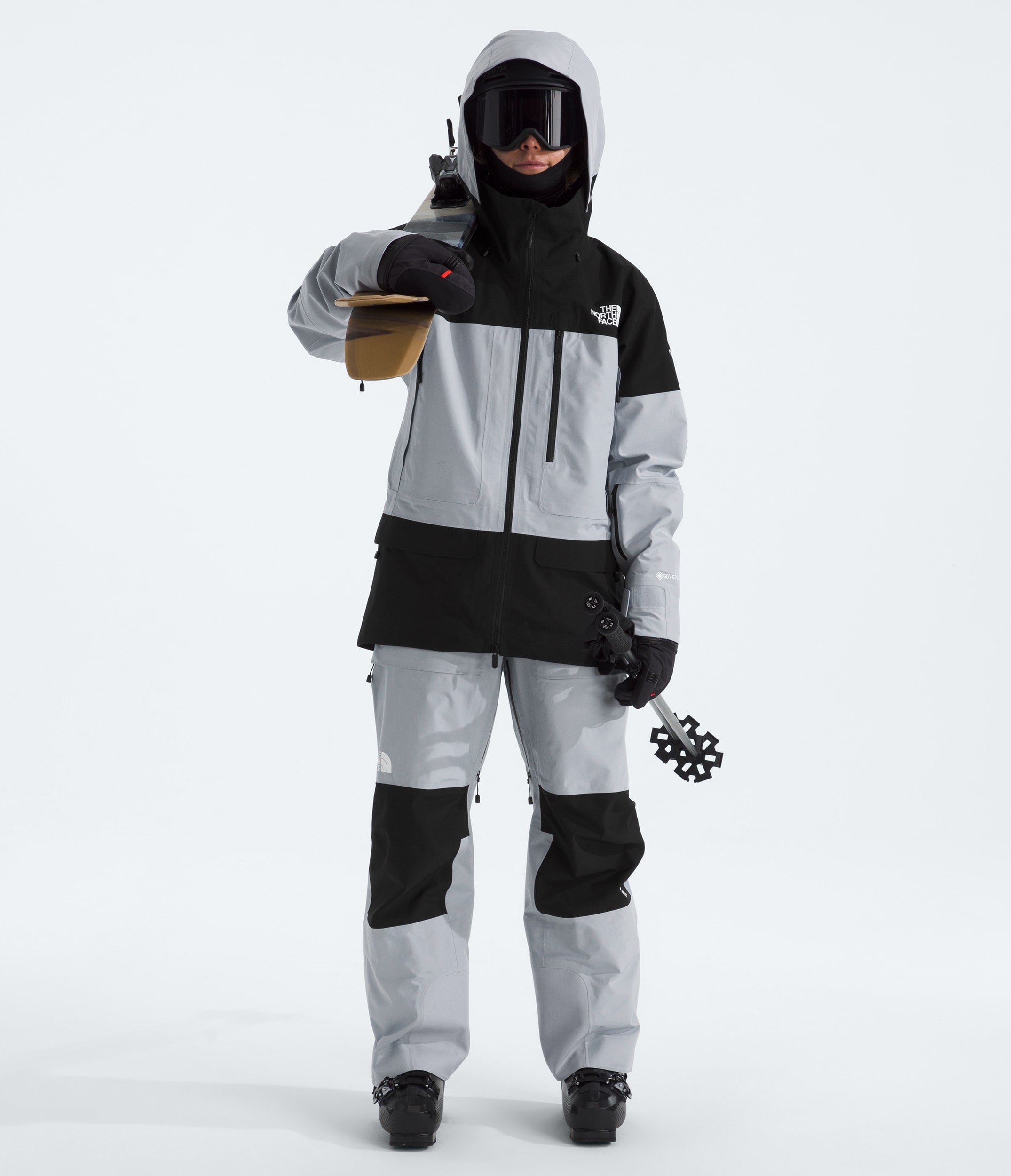 Manteau Summit Series Verbier GORETEX pour femmes TNF Noir TNFLin bleu HERO2