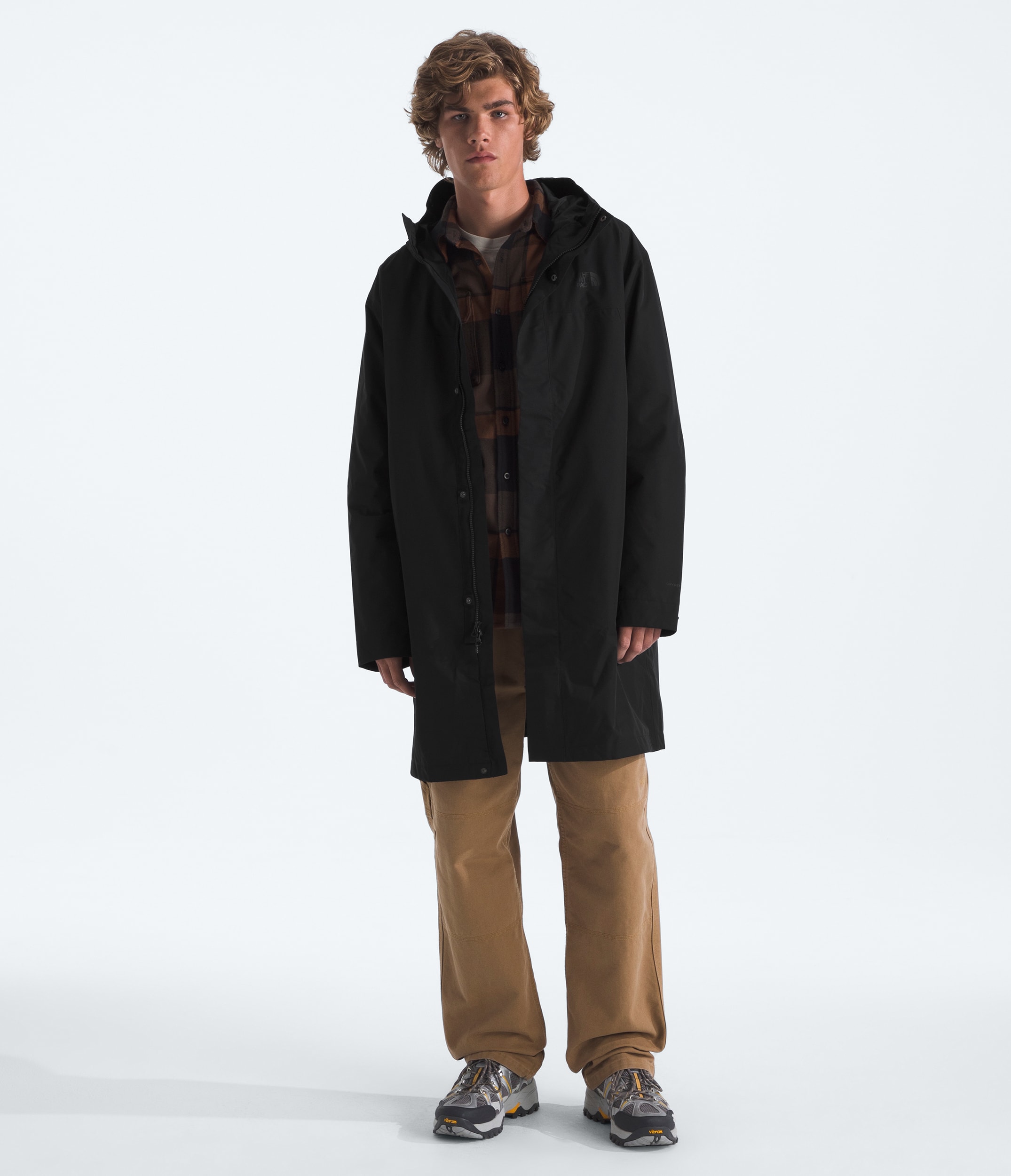 Mens Nukabira Rain Shell Parka TNF HERO
