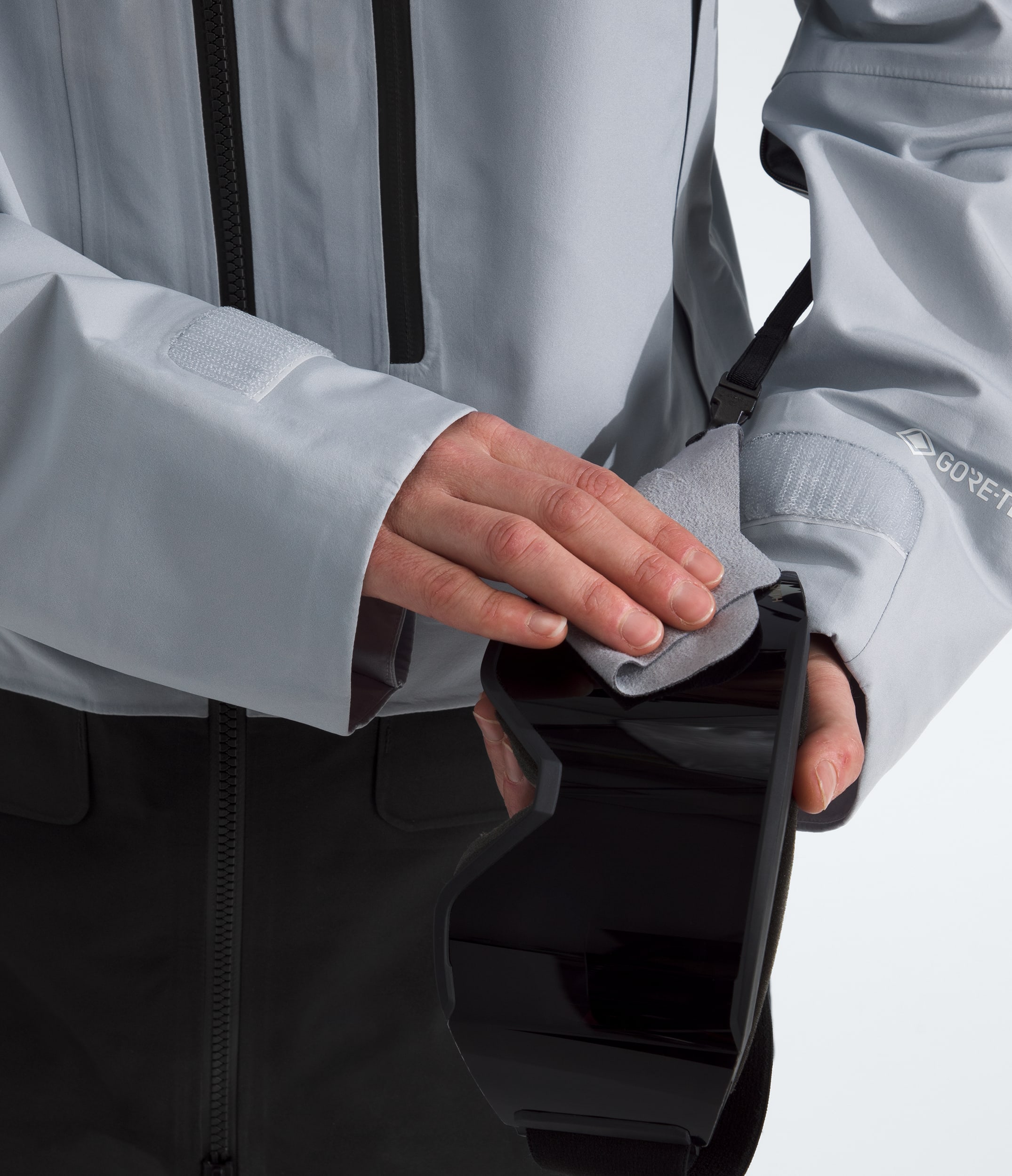 Manteau Summit Series Verbier GORETEX pour femmes TNF Noir TNFLin bleu ALT1