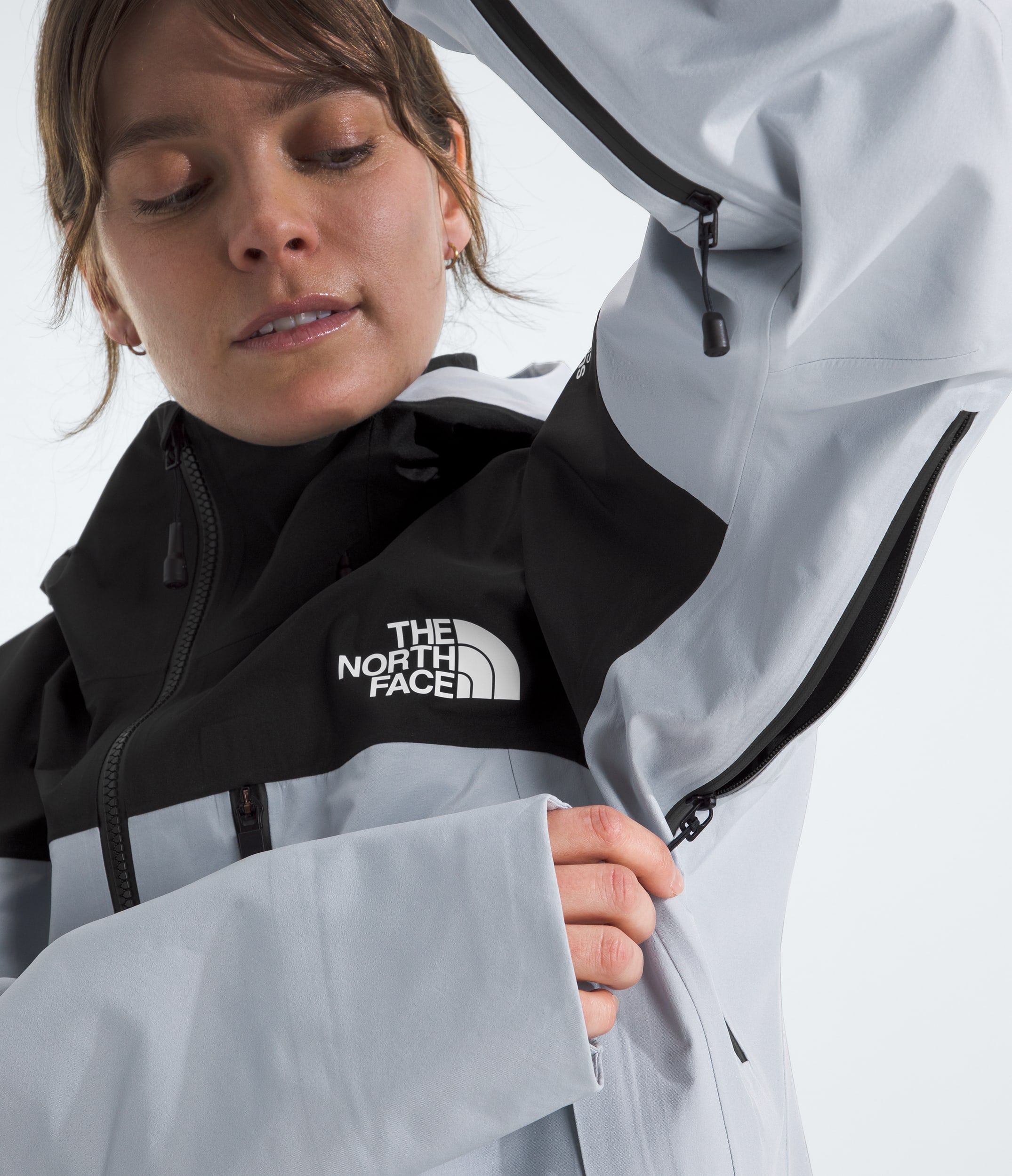 Manteau Summit Series Verbier GORETEX pour femmes TNF Noir TNFLin bleu MODELALT2