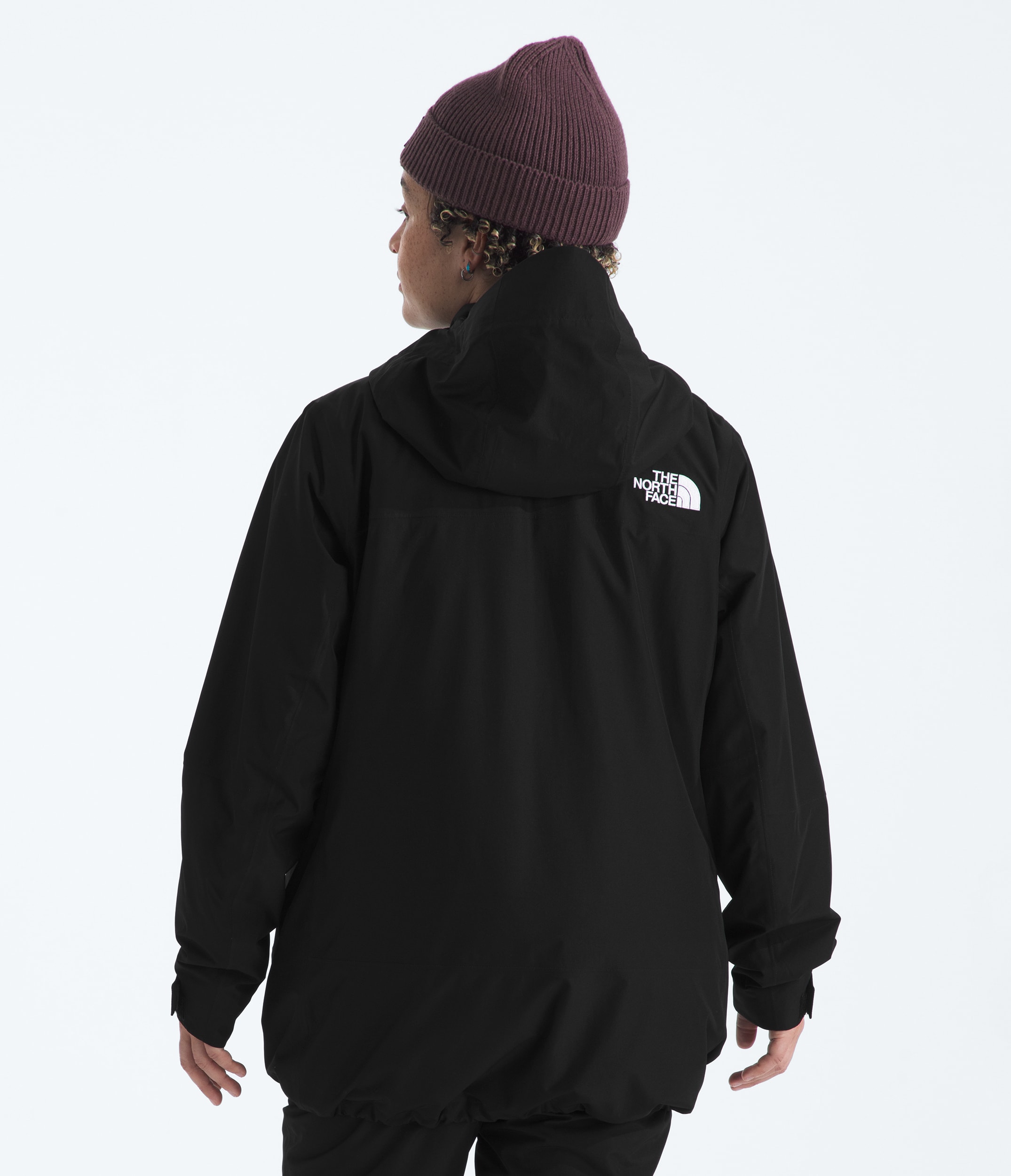 Womens Plus THERMOBALL Snow Triclimate Jacket TNF BACK