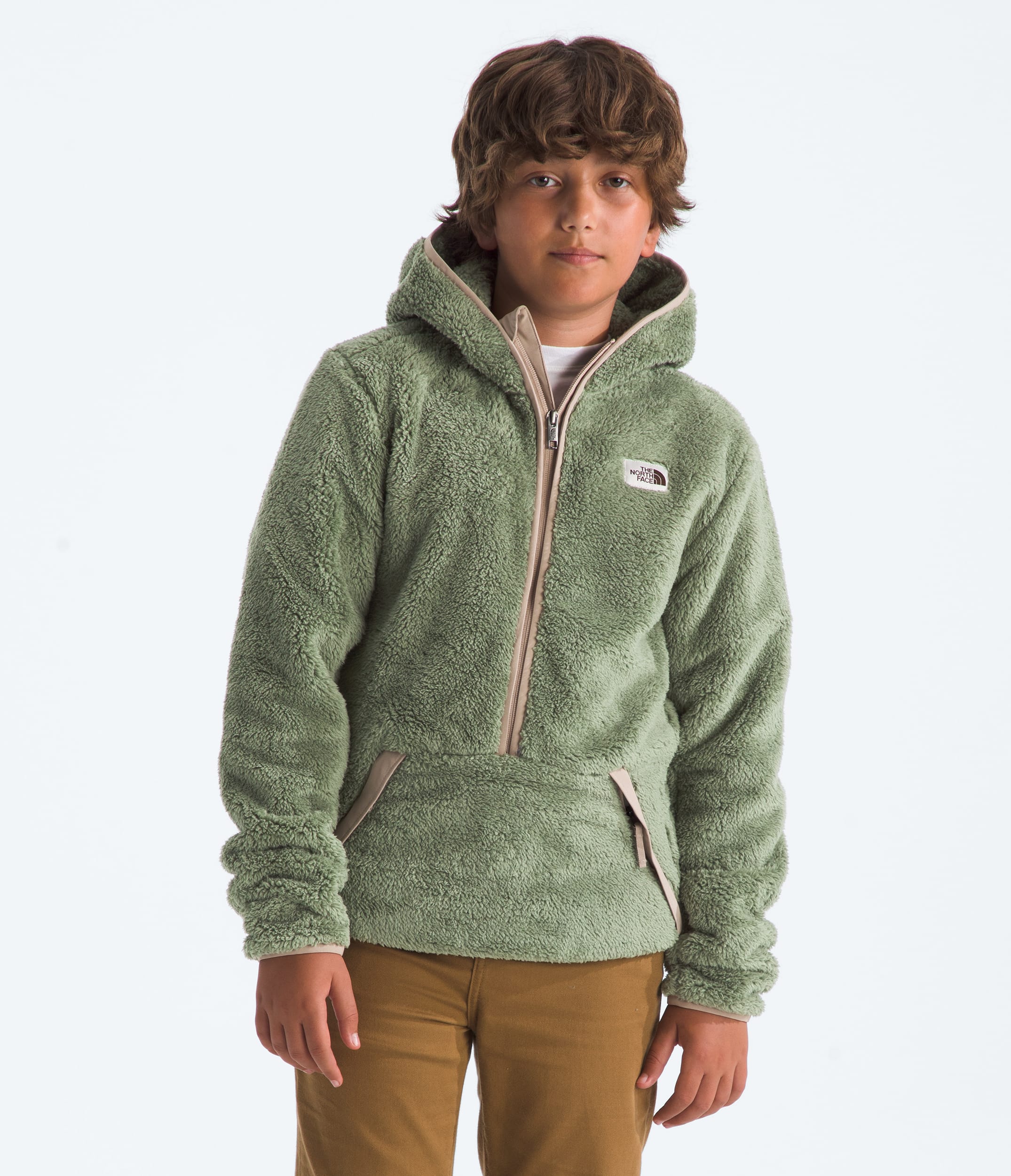 Boys Cabin Fleece Hoodie TNF Main