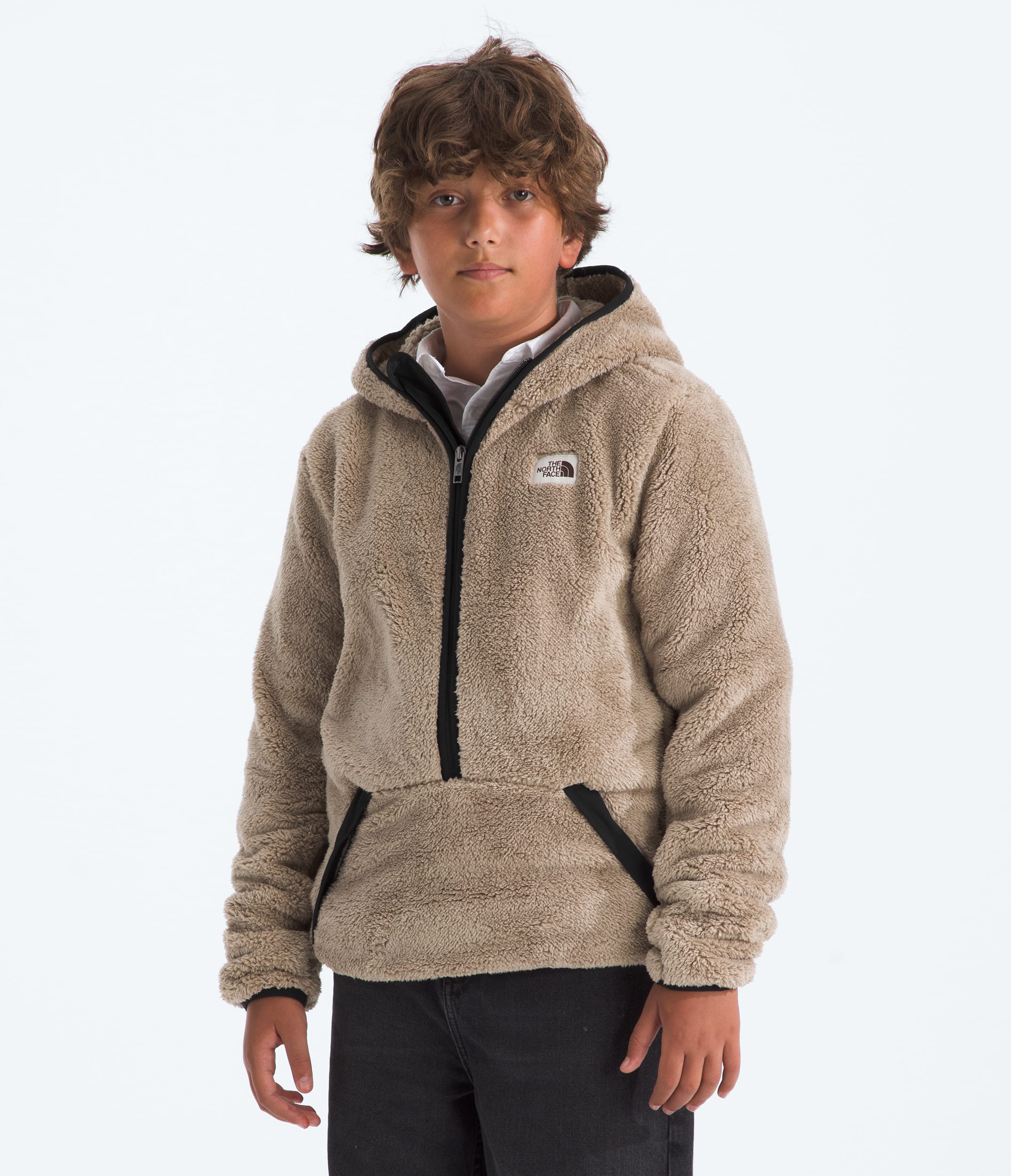 Boys Cabin Fleece Hoodie TNF HERO