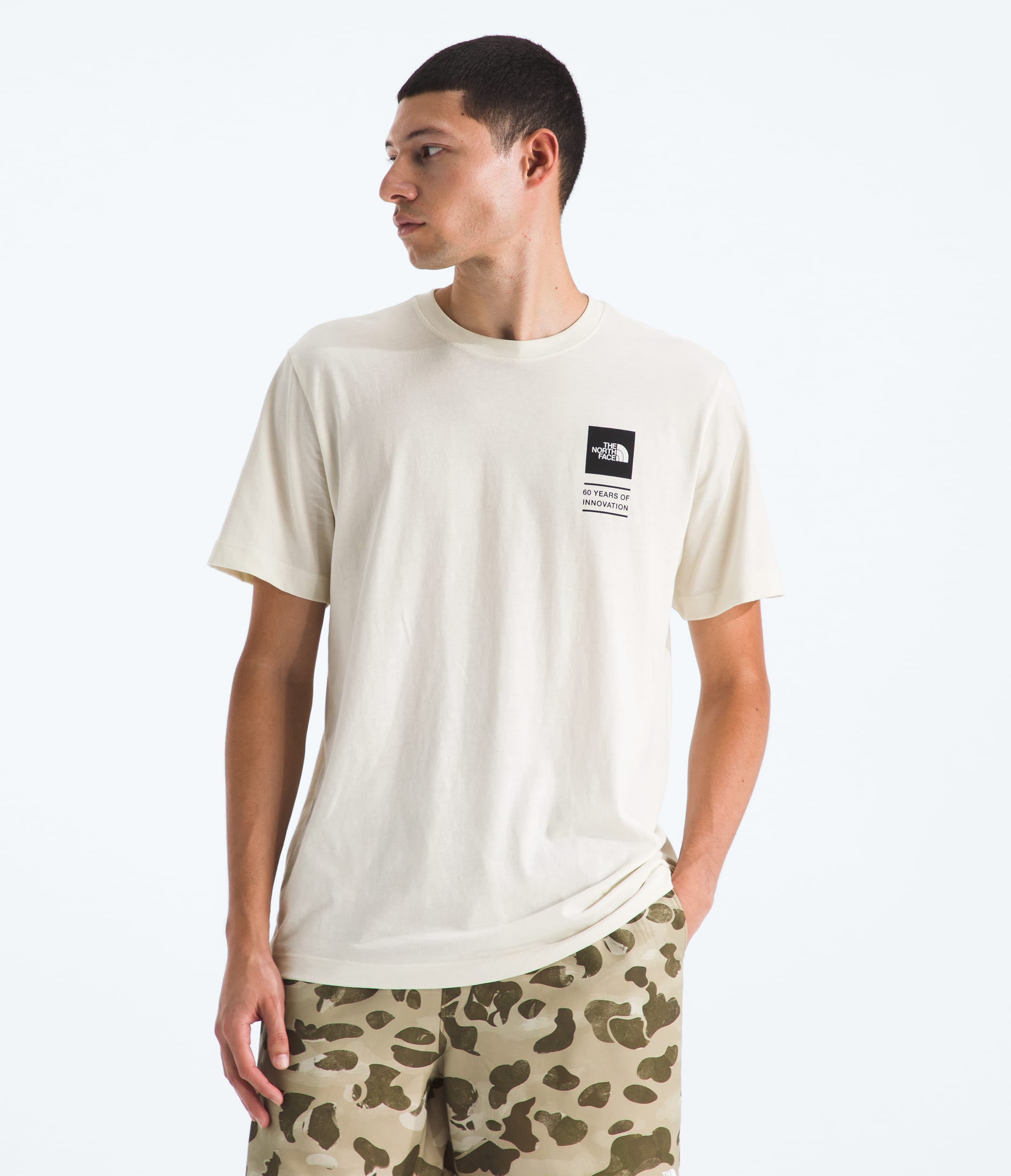 Tshirt standard  manches courtes Mountain Mirage pour hommes TNF BACK