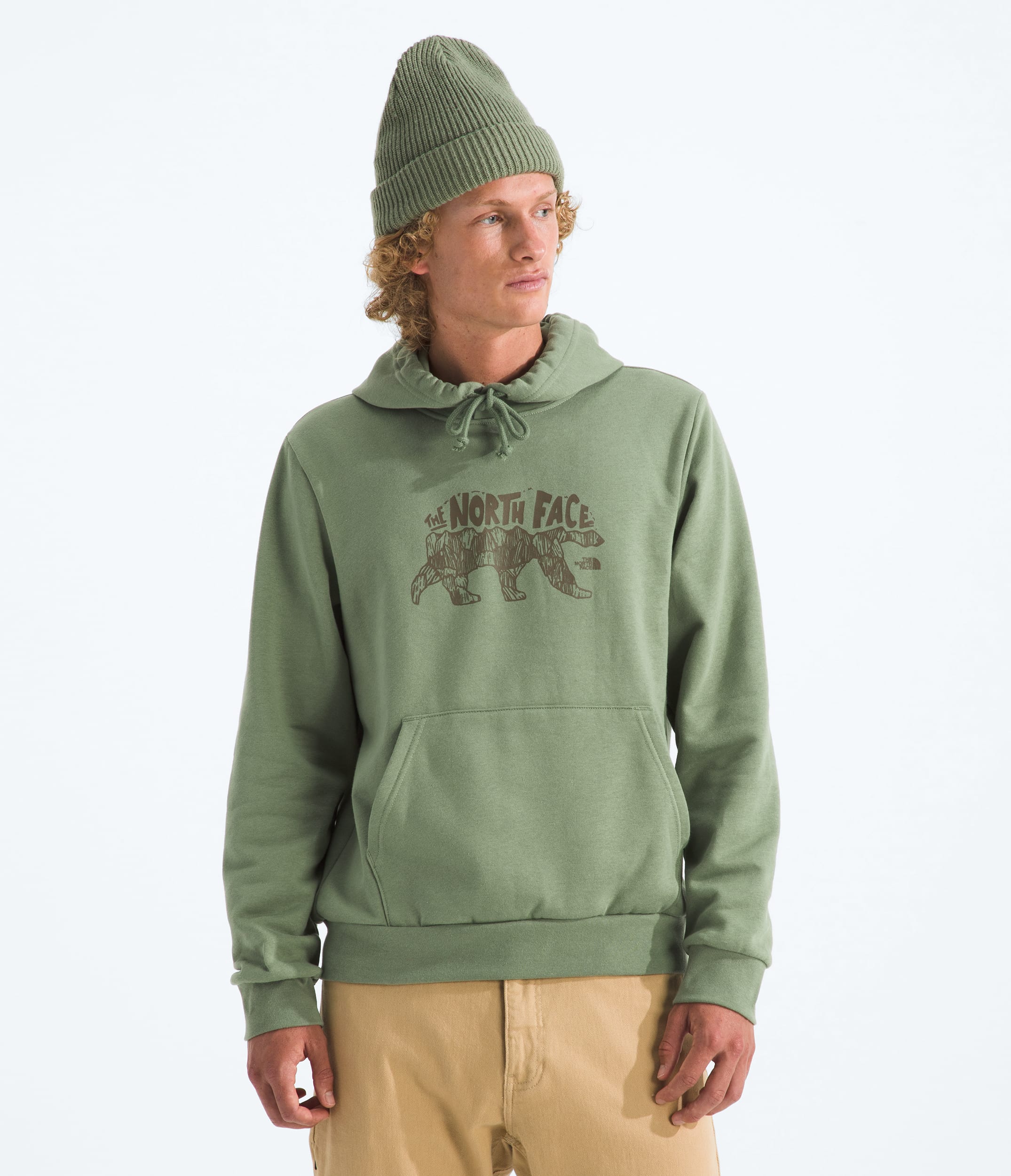 Mens Evolution TNF Bear HoodieGraphic TNF HERO