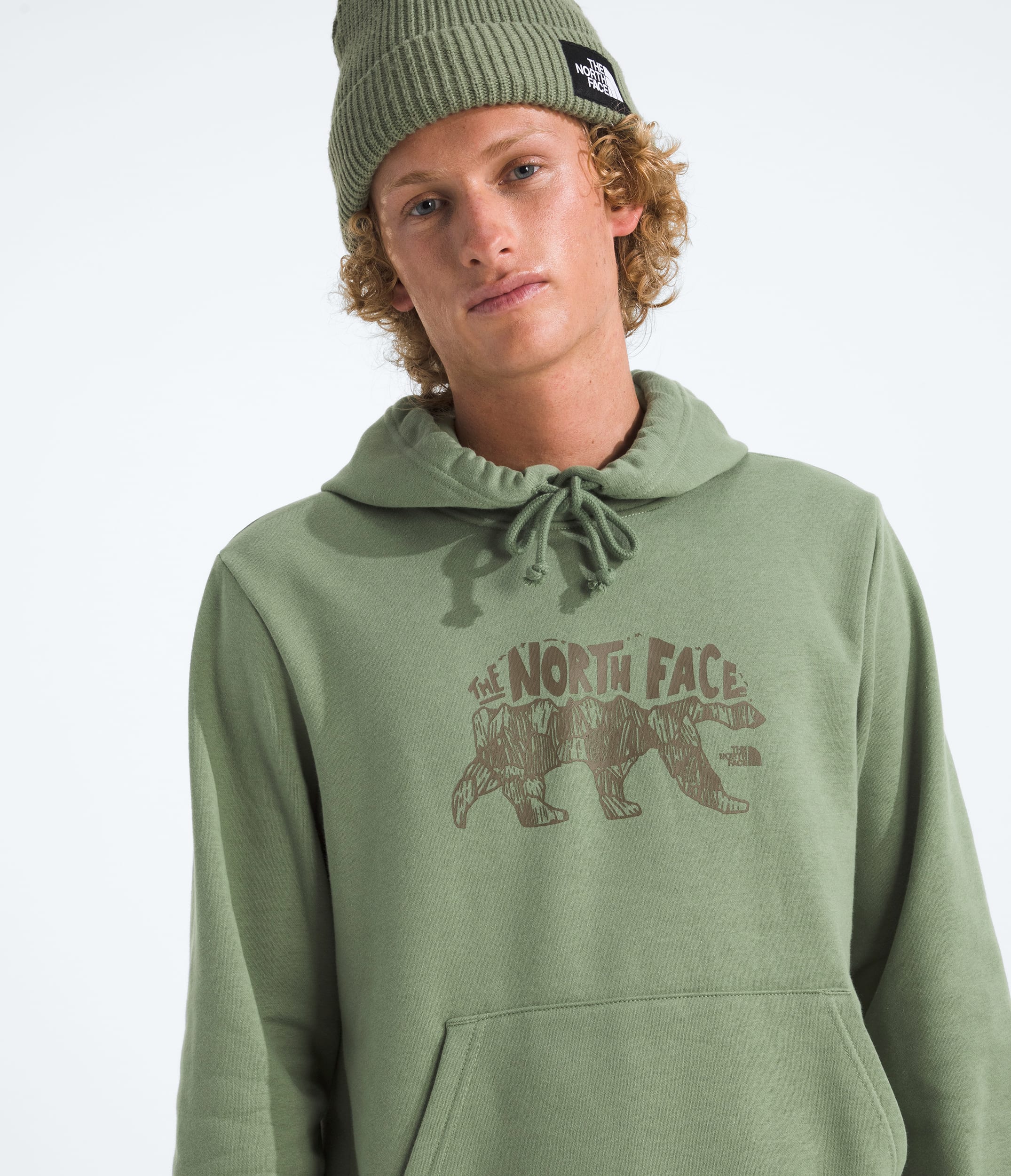 Mens Evolution TNF Bear HoodieGraphic TNF HERO2