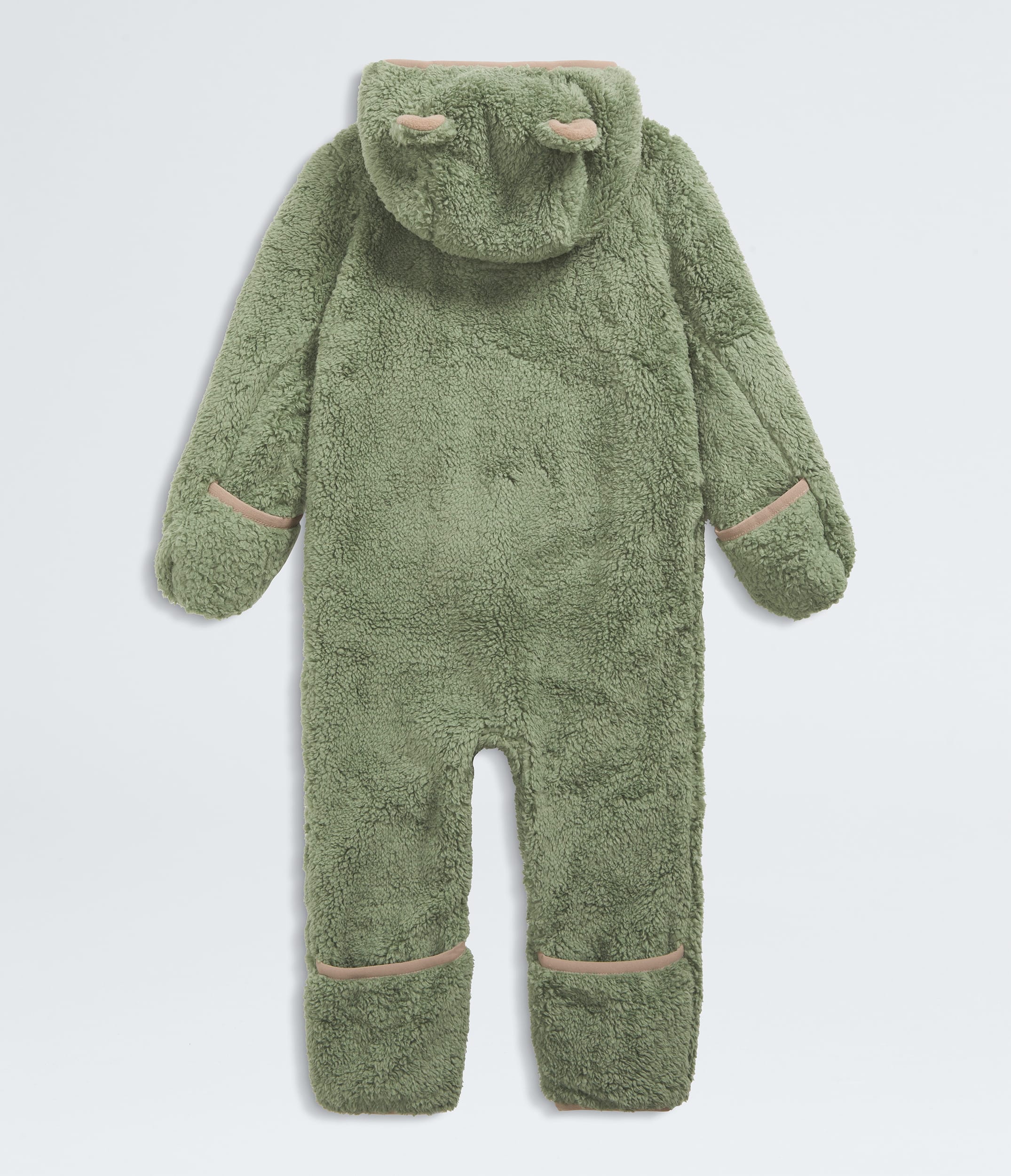 Baby Cabin Fleece OnePiece TNF Bark MistMushroom Grey ALTBACK