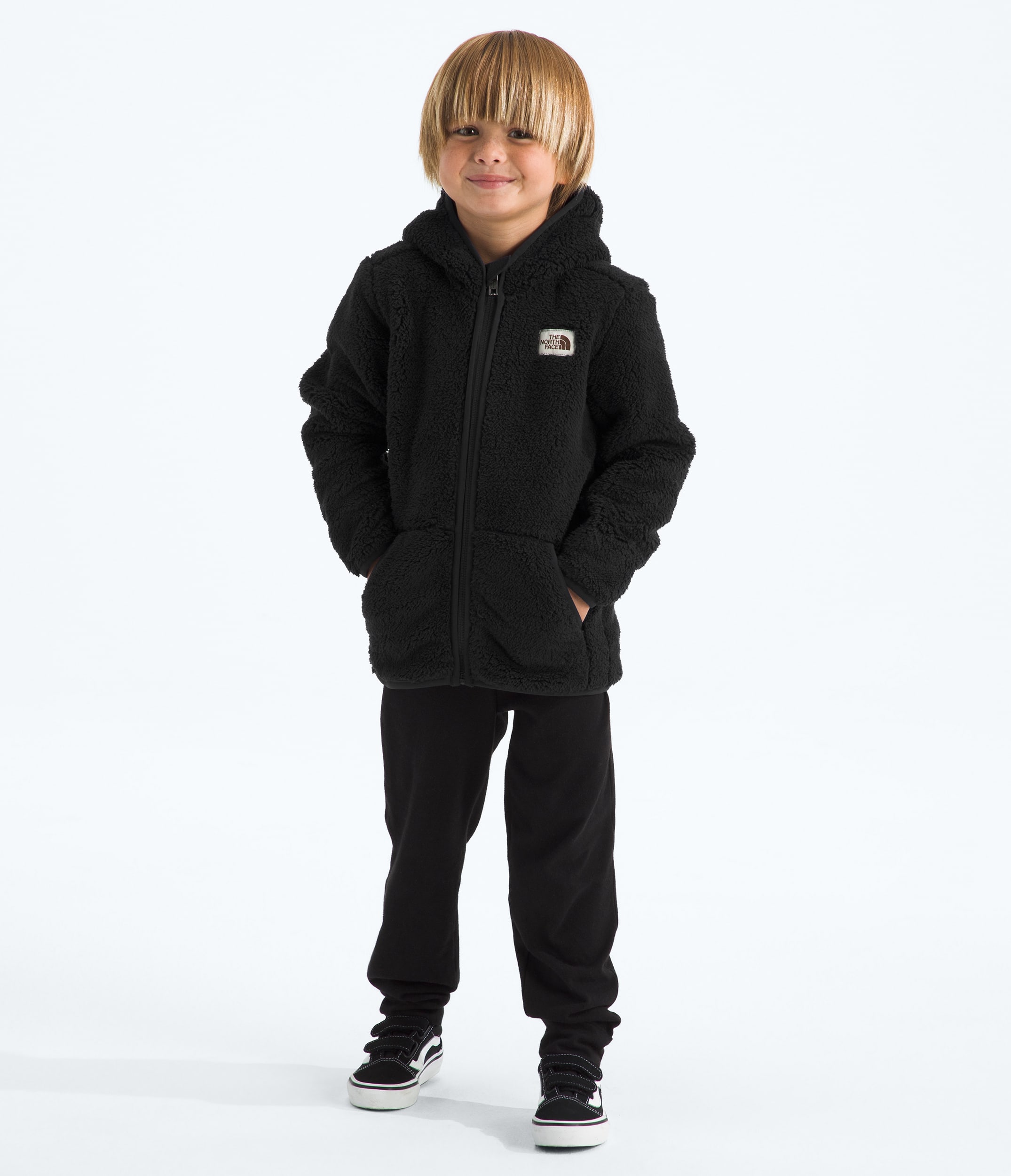 Kids Cabin Fleece Hoodie TNF HERO3