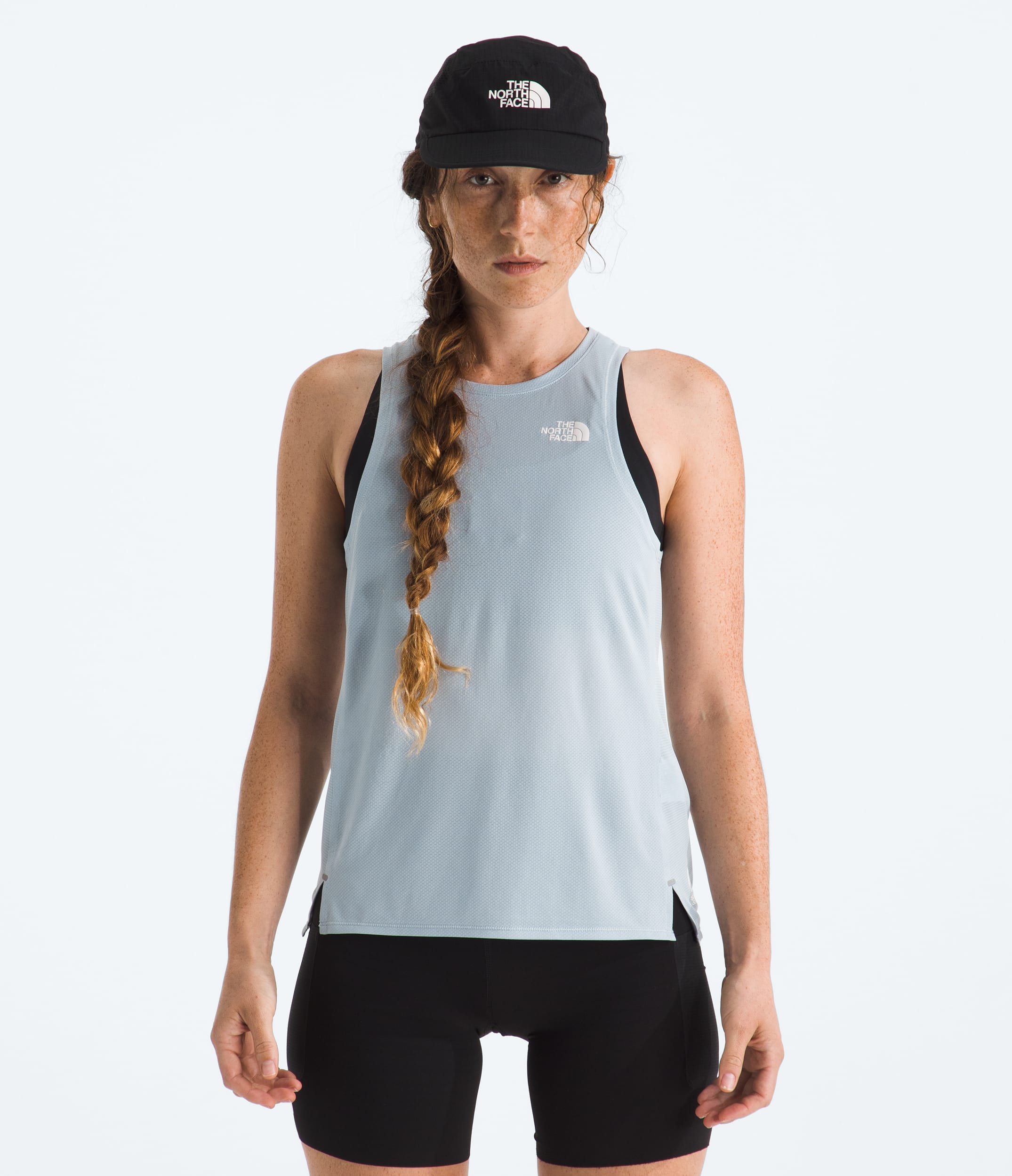 Womens Summit Series High Trail Tank TNF Frost Grey Main