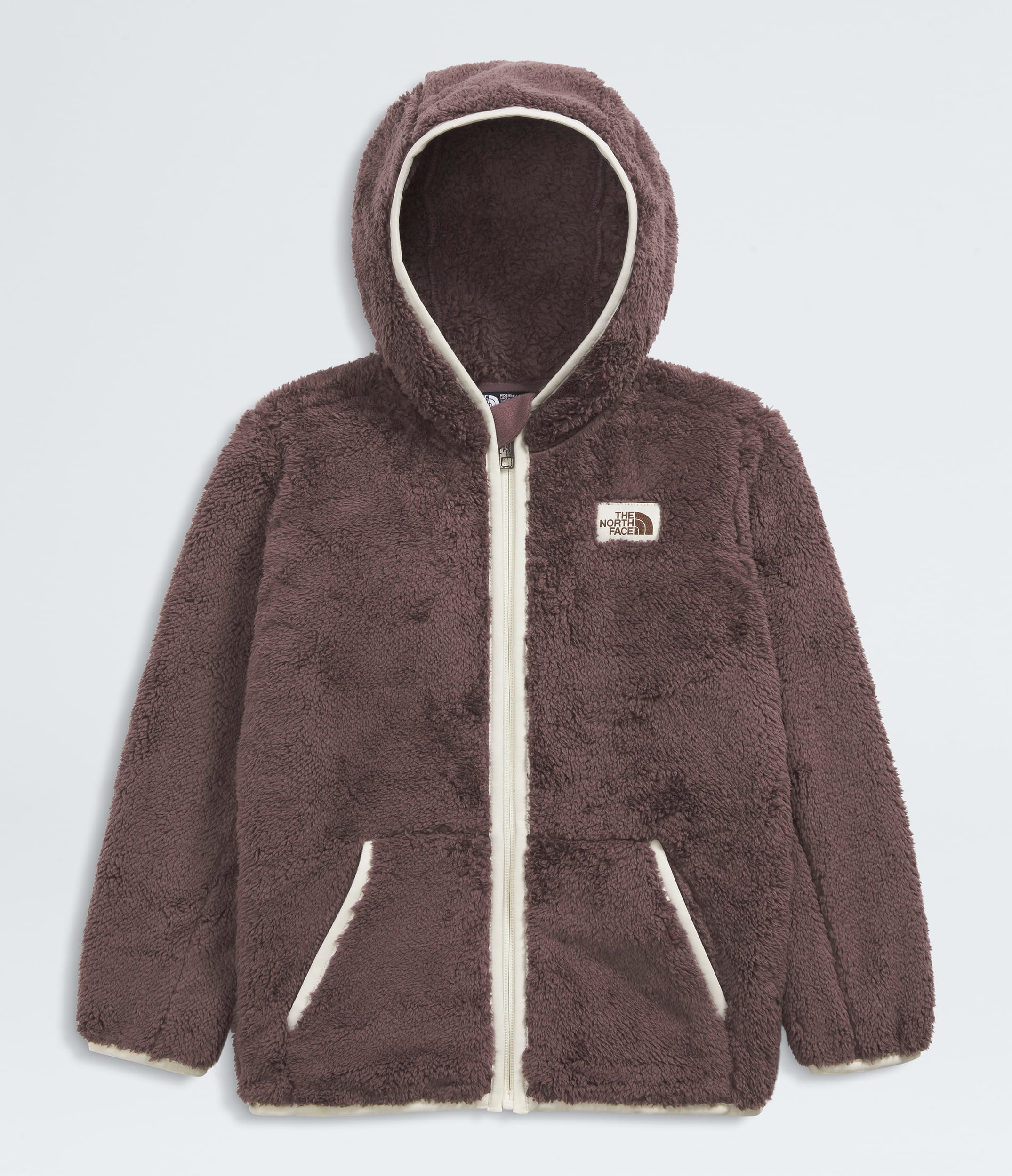Kids Cabin Fleece Hoodie TNF ALTFRONT