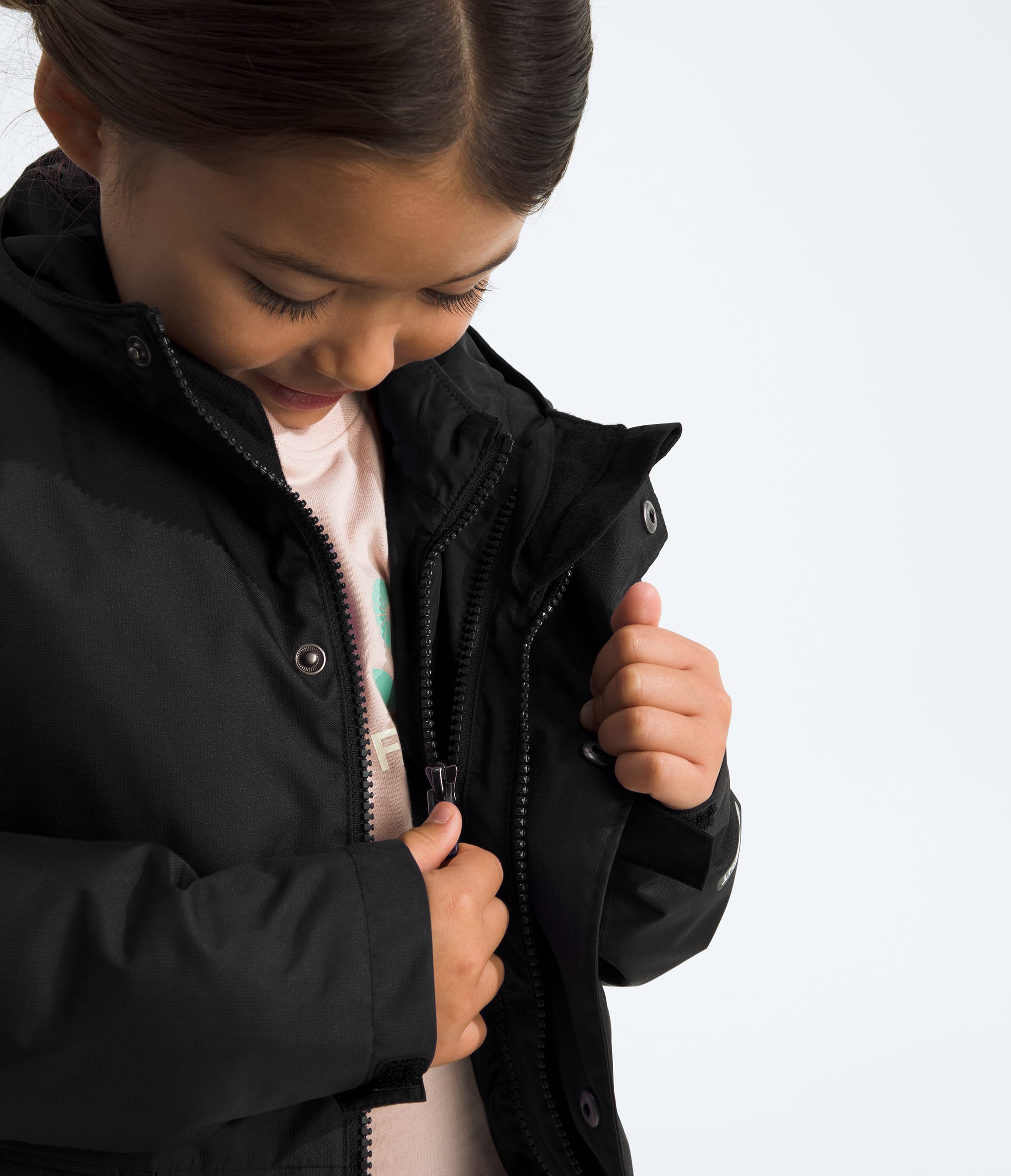 Kids North Down Triclimate TNF MODELCLOSE3