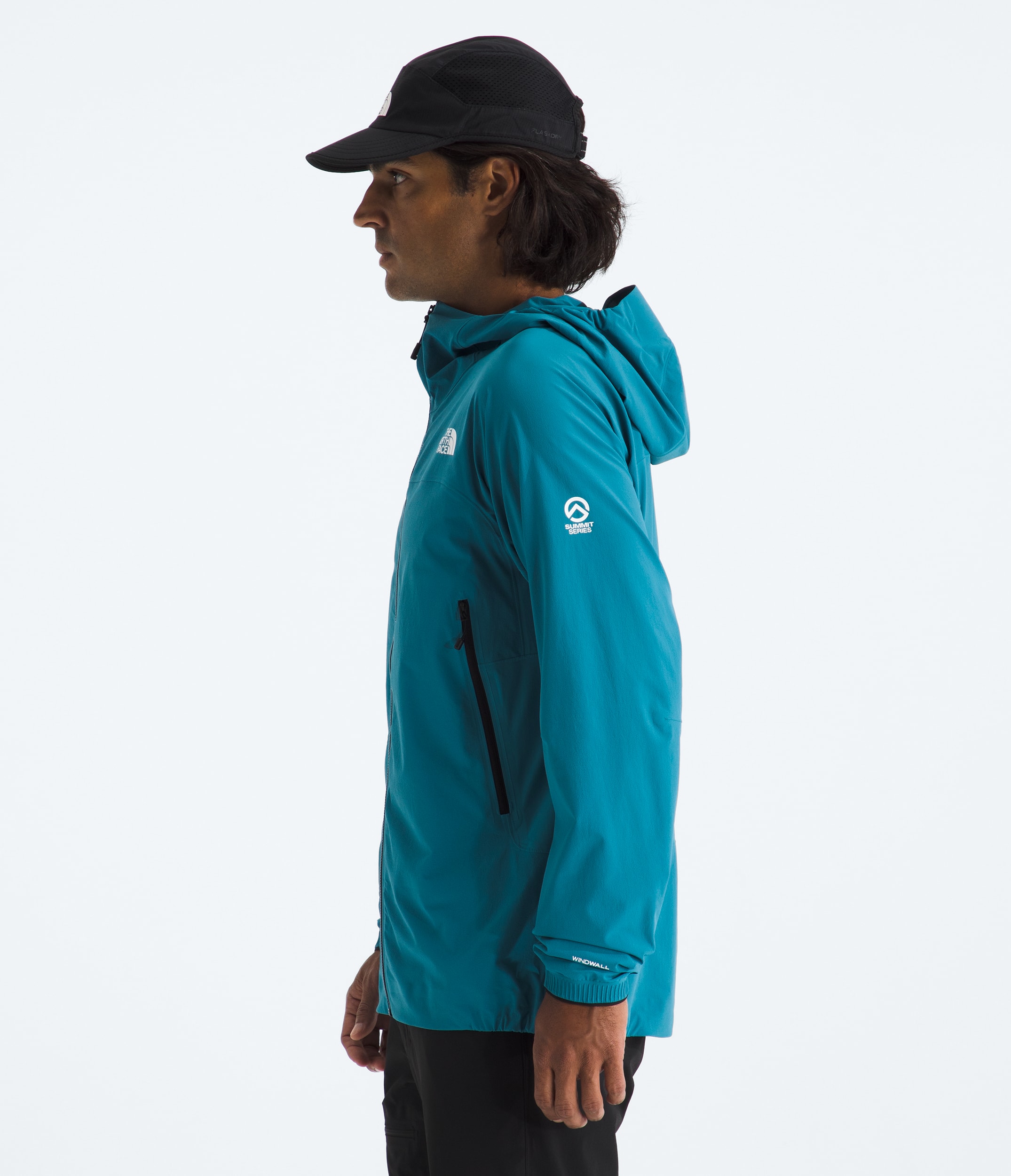 Mens Summit Series Off Width Jacket TNF MODEL34