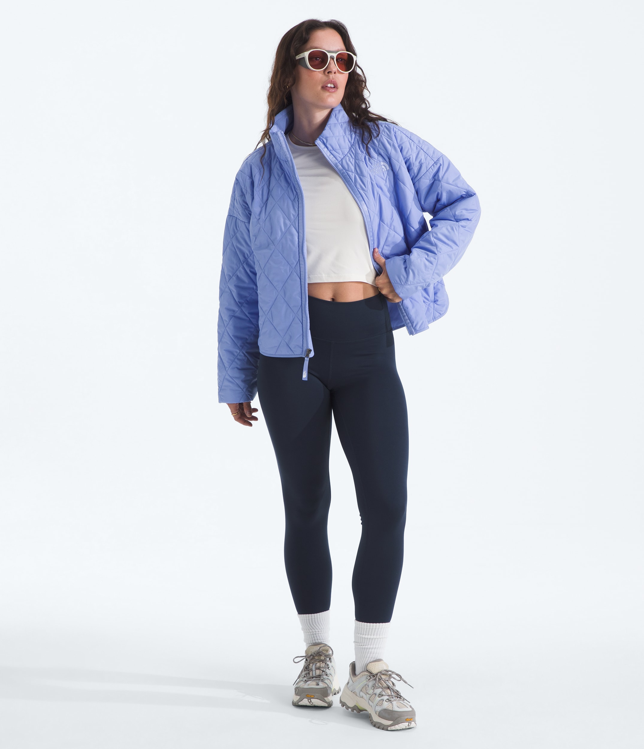 Womens Diamond Peak Insulated Jacket TNF HERO2