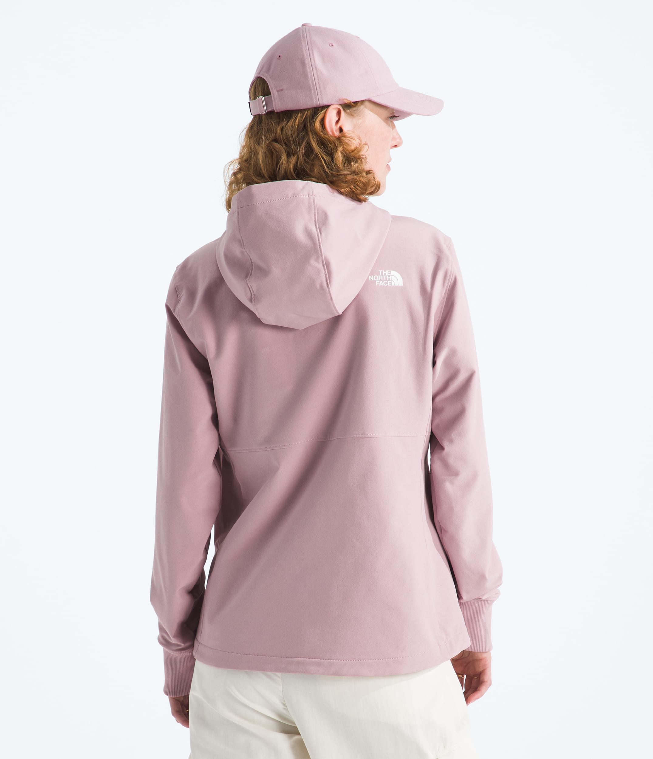 Womens Shelbe Raschel Hoodie TNF BACK