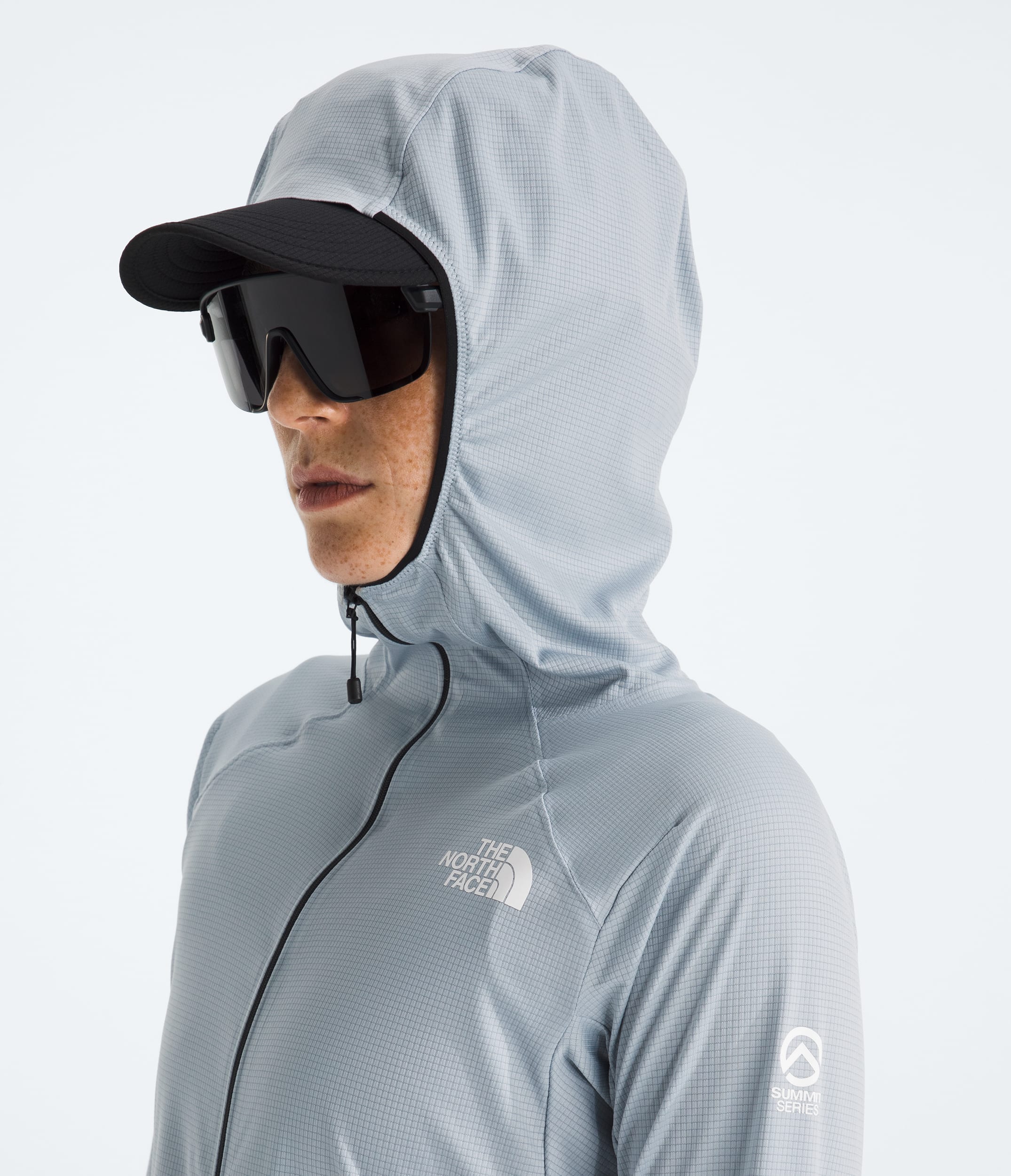 Womens Summit Series Direct Sun Hoodie TNF MODELHOOD2