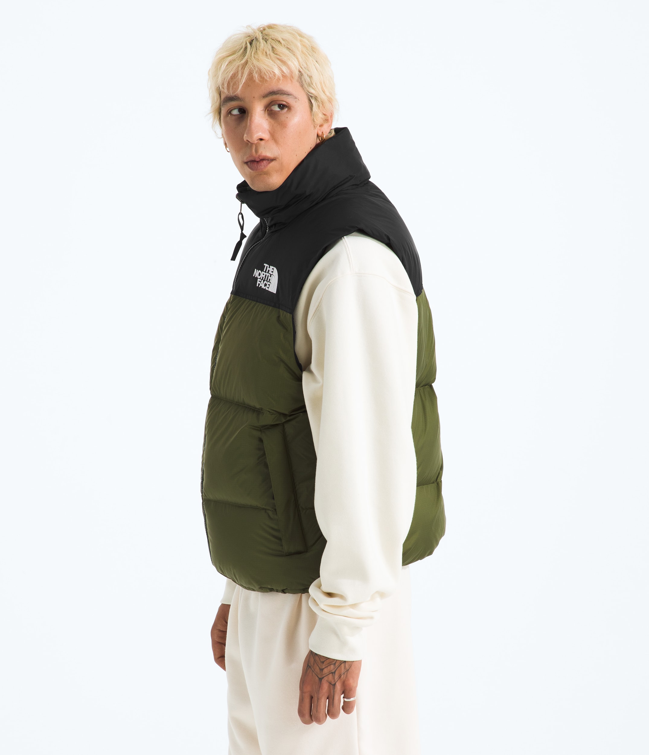 Mens 1996 Retro Nuptse Vest TNF MODEL34