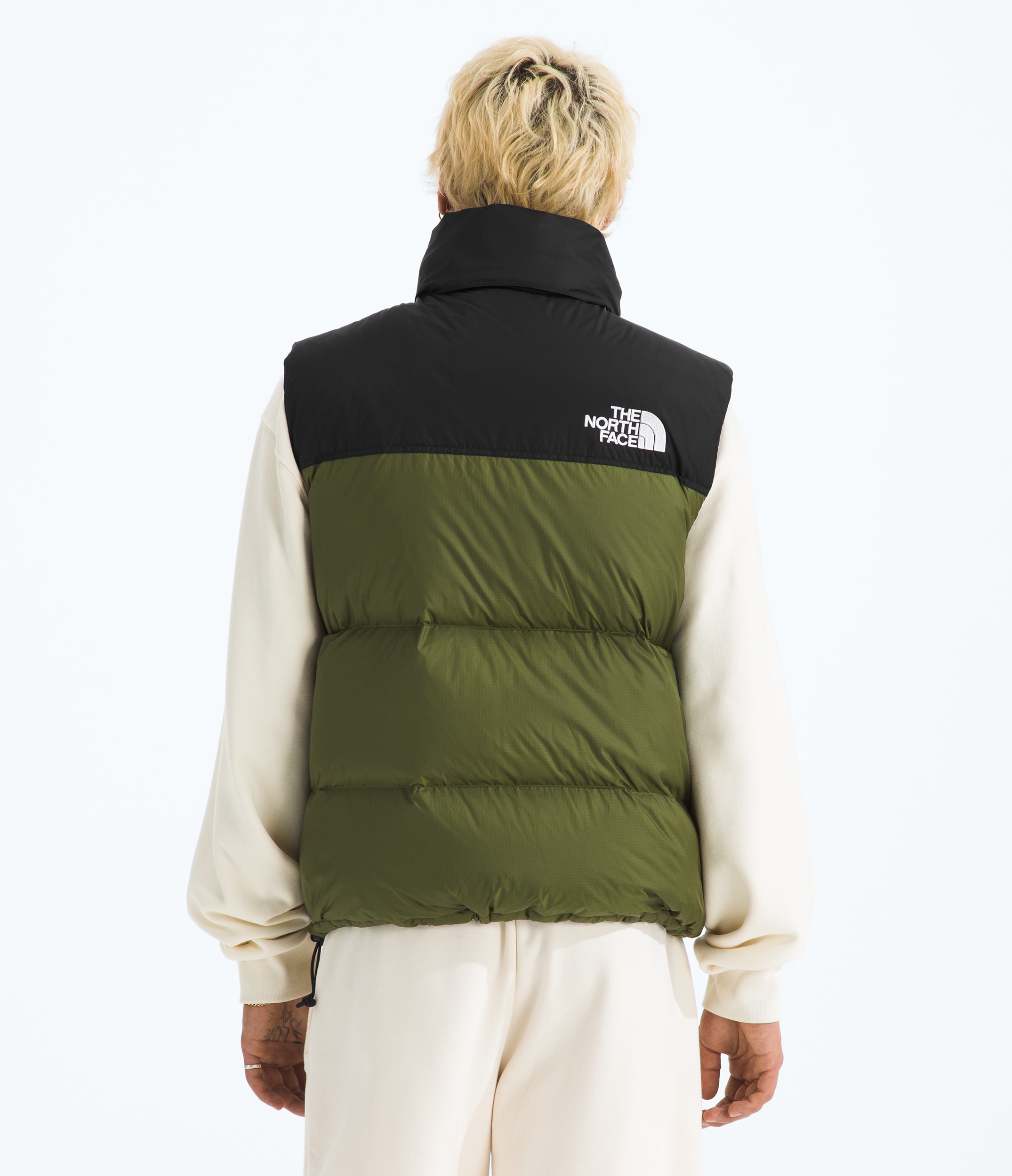 Mens 1996 Retro Nuptse Vest TNF BACK