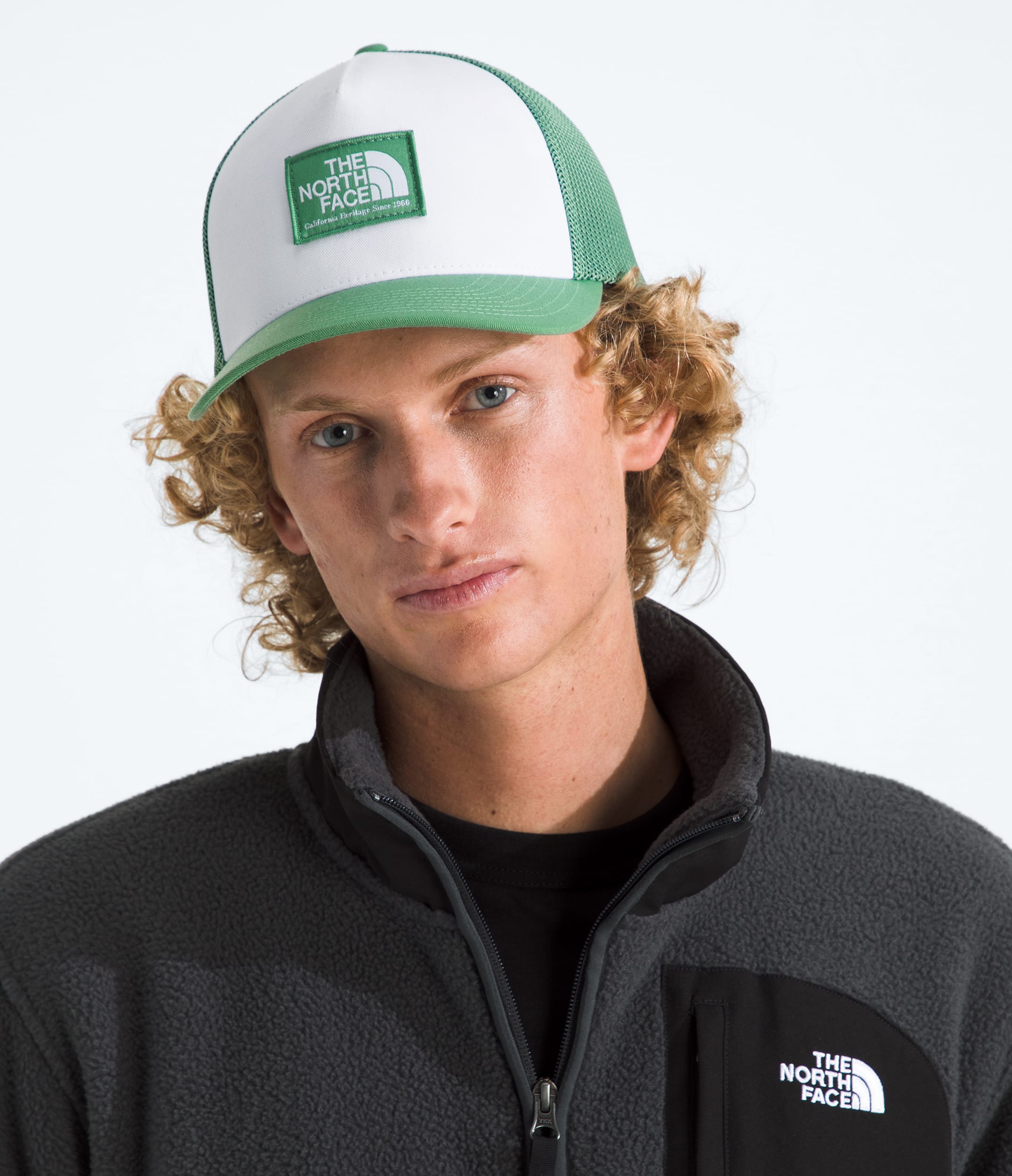 Keep It Patched Trucker Hat TNF MODELBACK