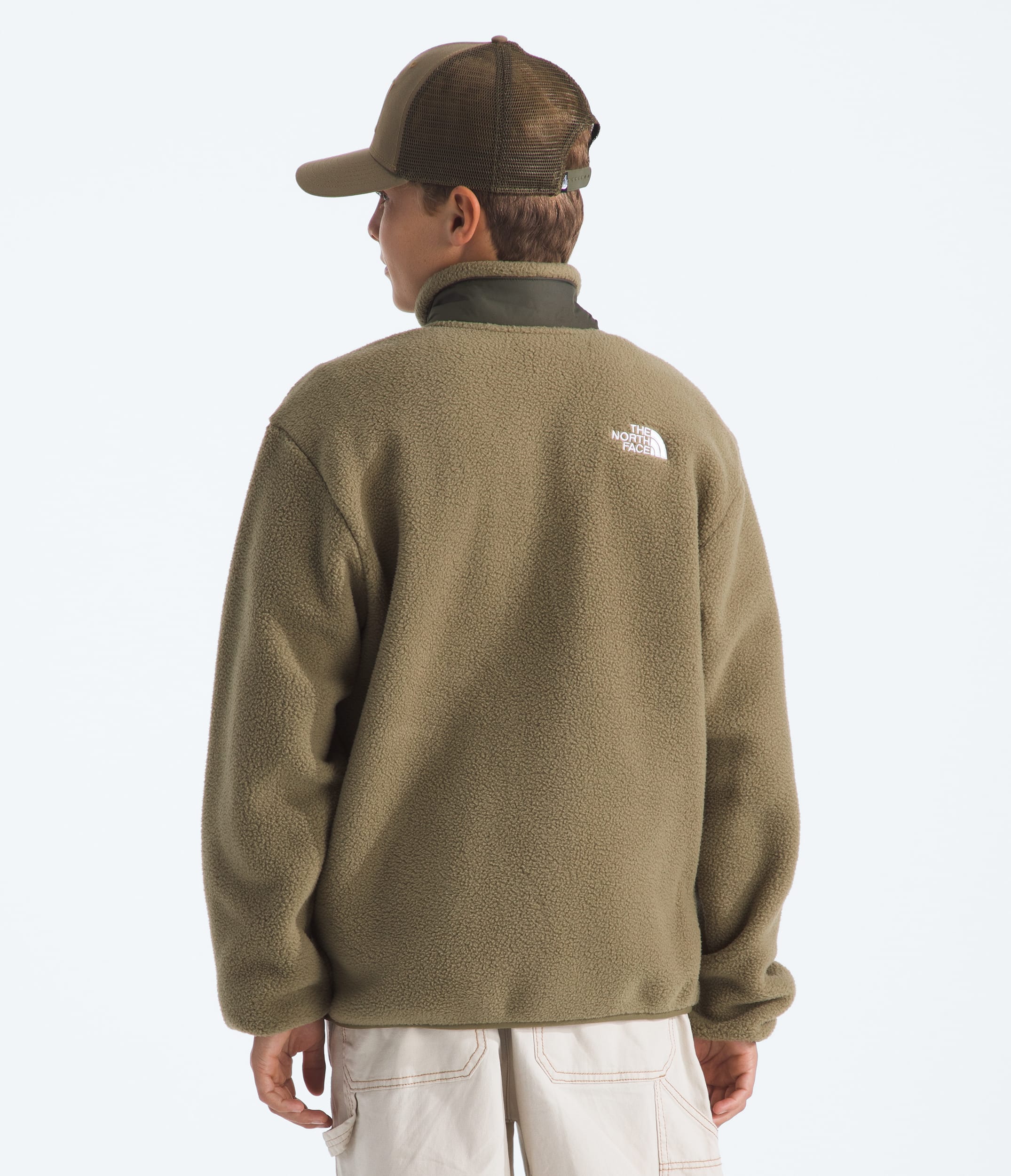 Boys Yumiori FullZip Jacket TNF BACK