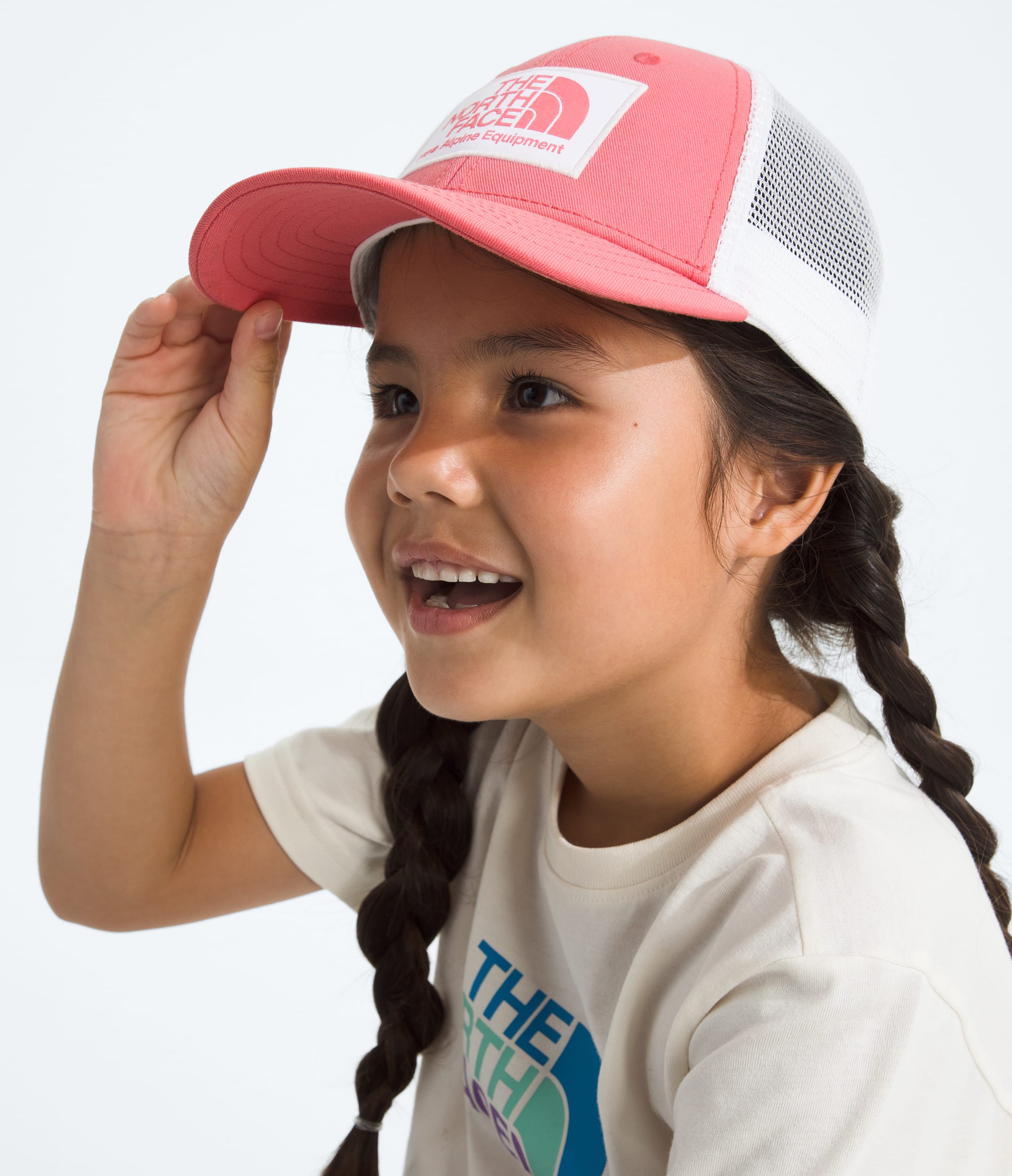 Kids Mudder Trucker Hat TNF MODELBACK