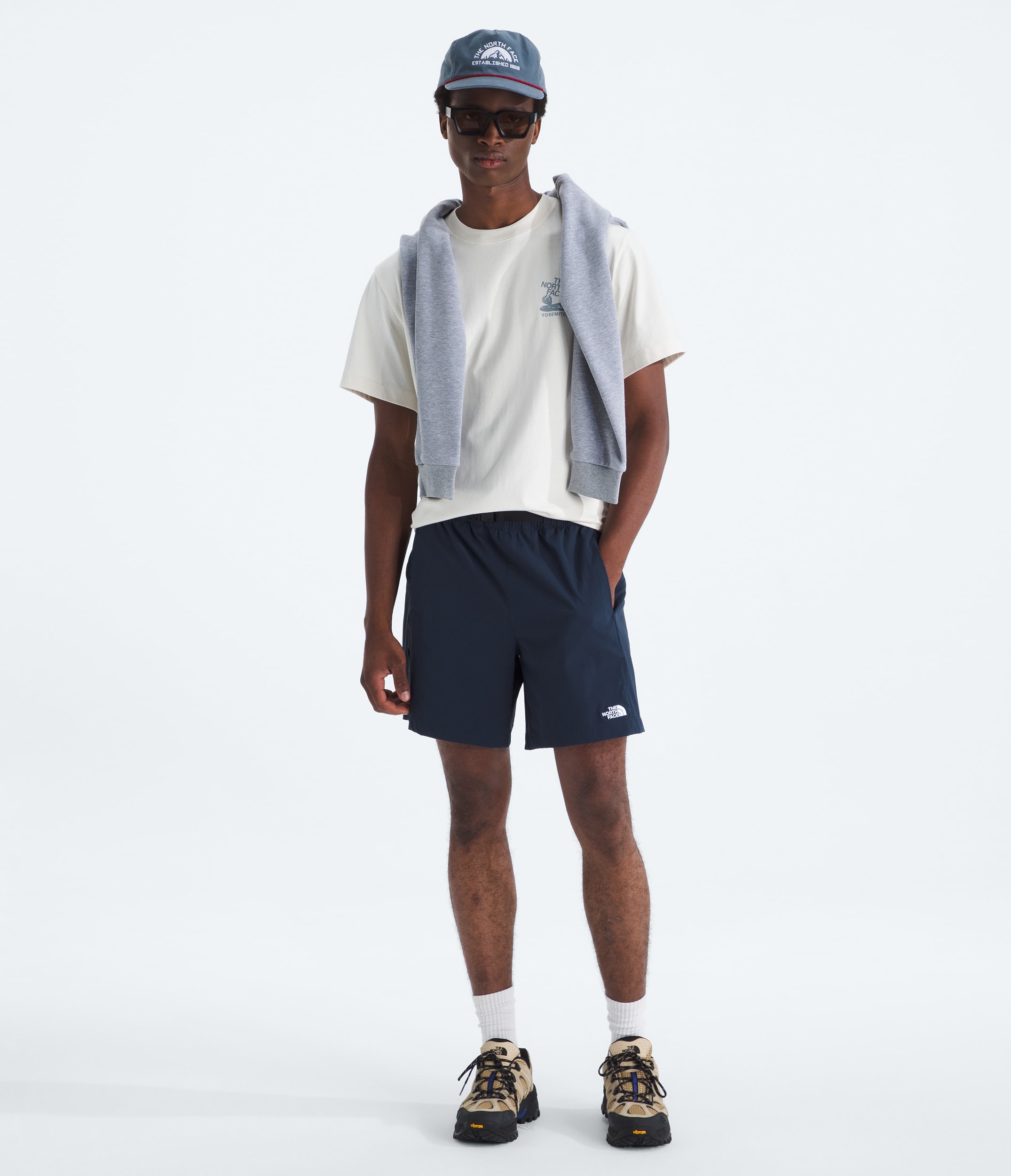 Mens Class V Pathfinder Belted Shorts7 TNF HERO2