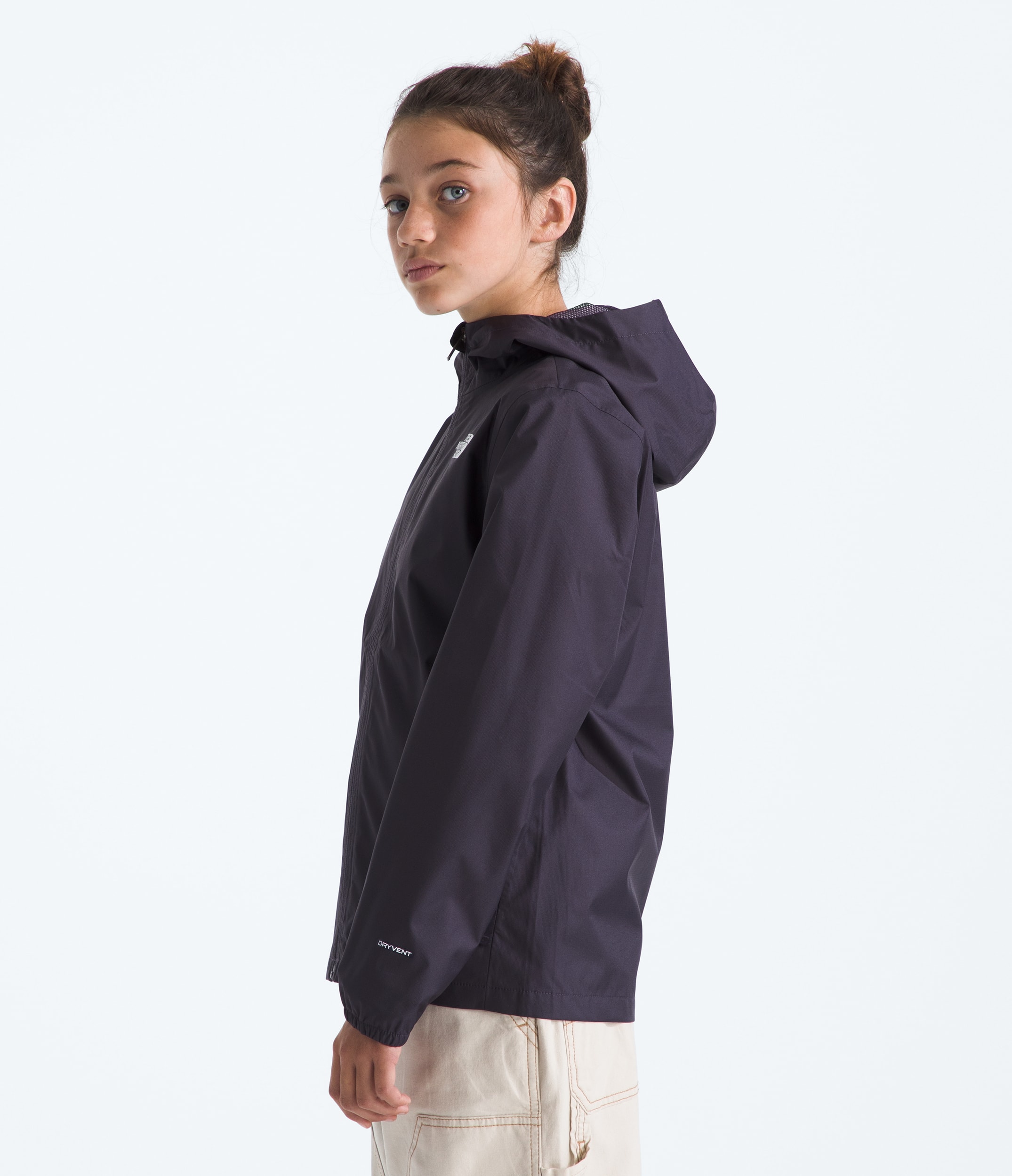 Boys  Girls Zipline Rain Jacket TNF MODEL34