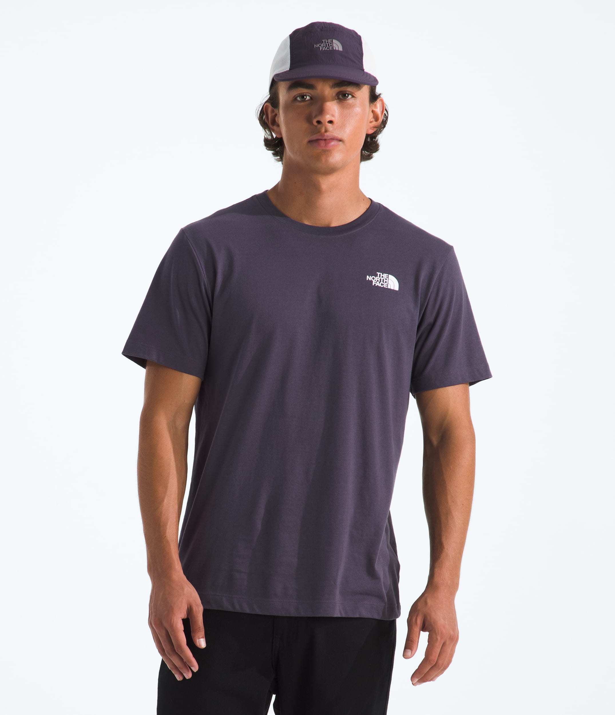 Mens Evolution Box NSE Regular ShortSleeve Tee TNF BACK