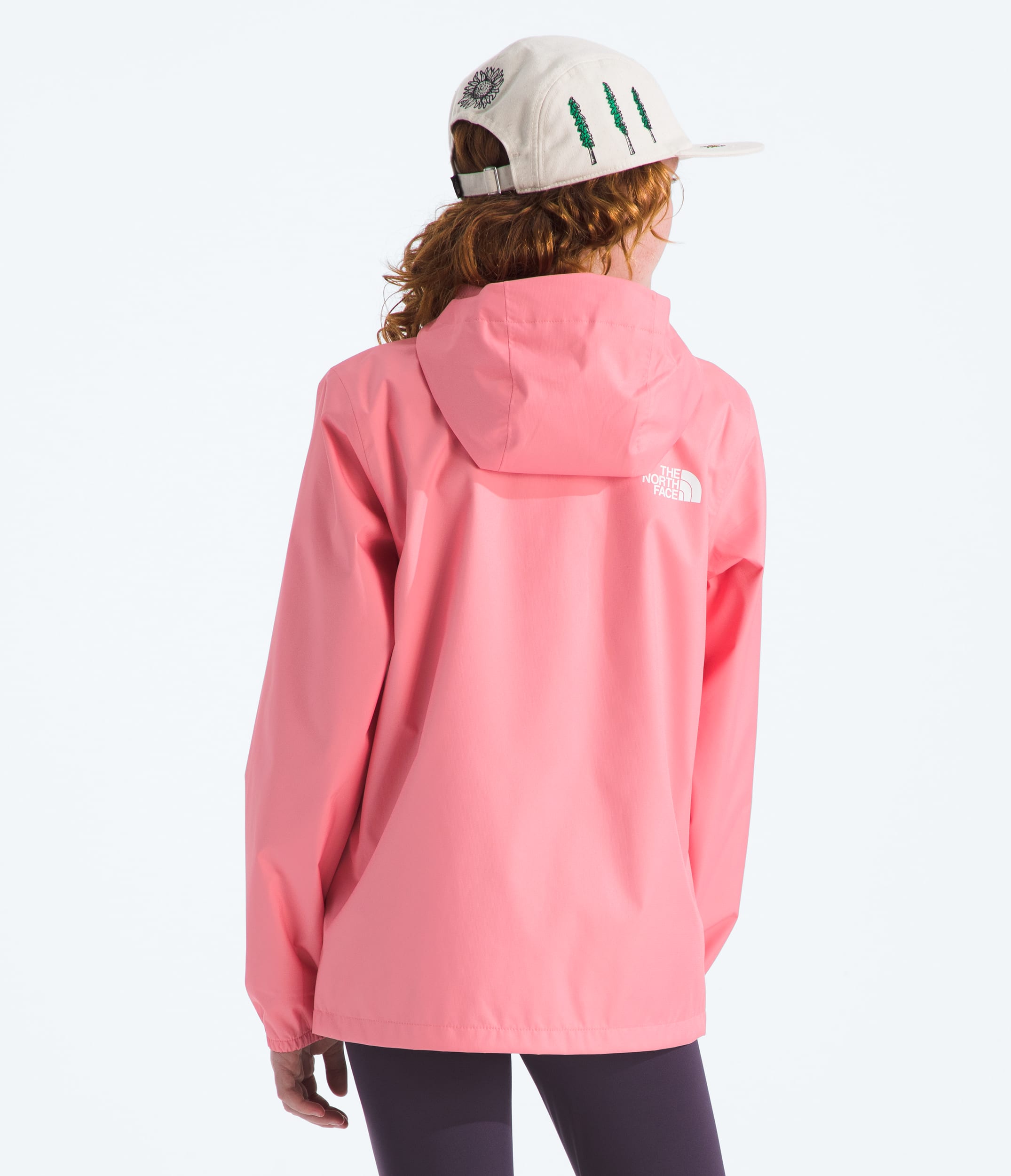 Boys  Girls Zipline Rain Jacket TNF BACK