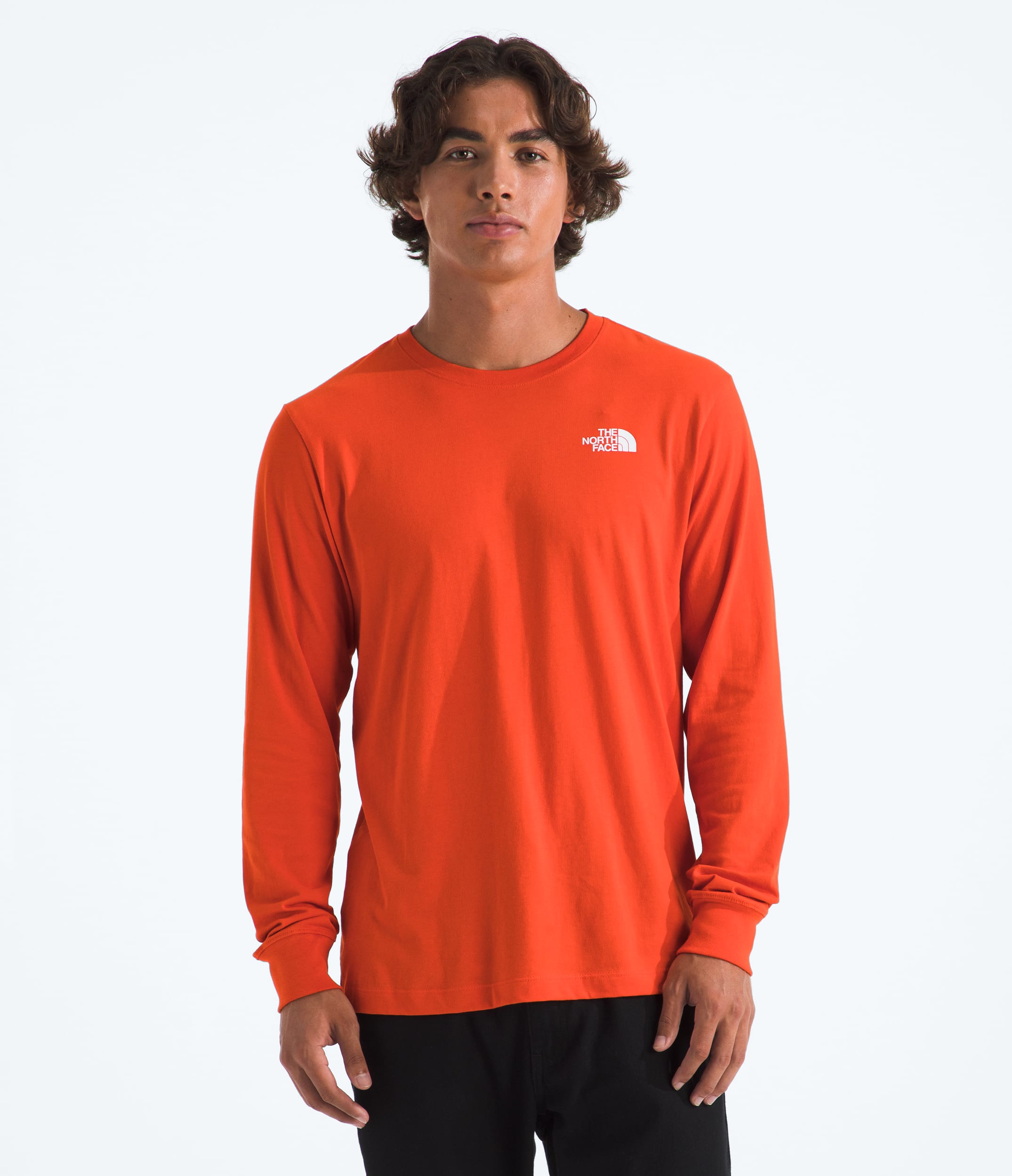 Tshirt  manches longues Evolution avec logo carr NSE pour hommes TNF BACK