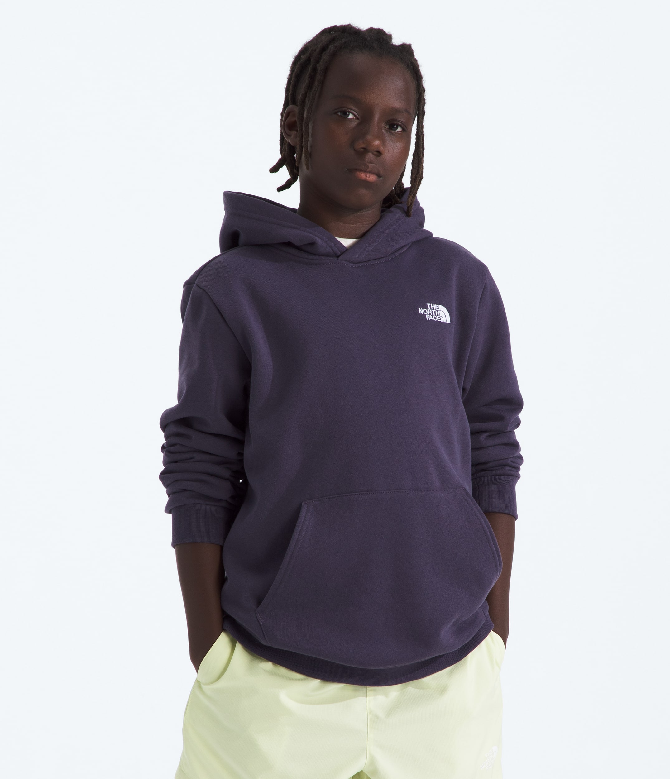 Boys  Girls Evolution Simple Dome Pullover Hoodie TNF HERO3