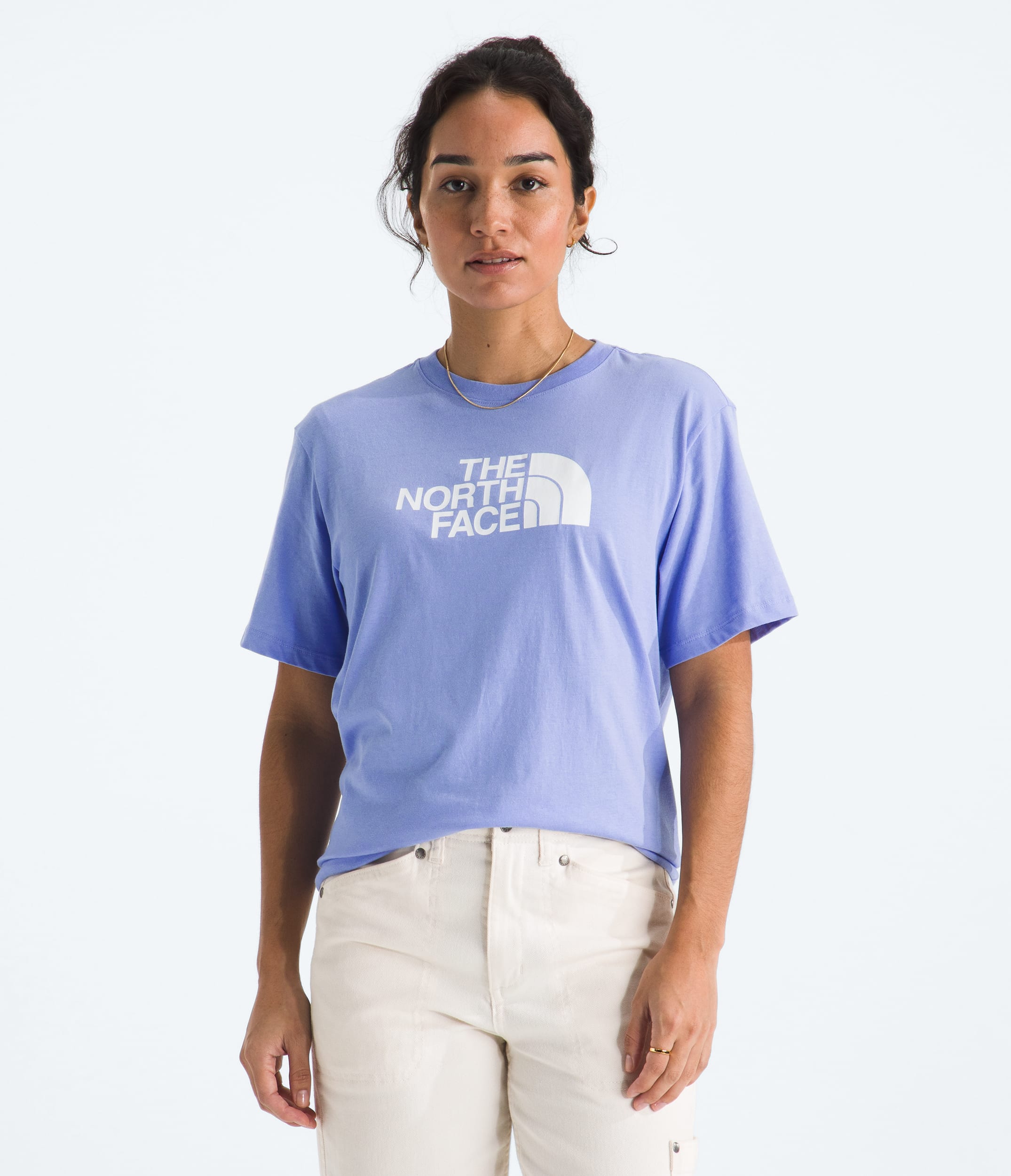 Womens Evolution Half Dome Relaxed ShortSleeve Tee TNF Main