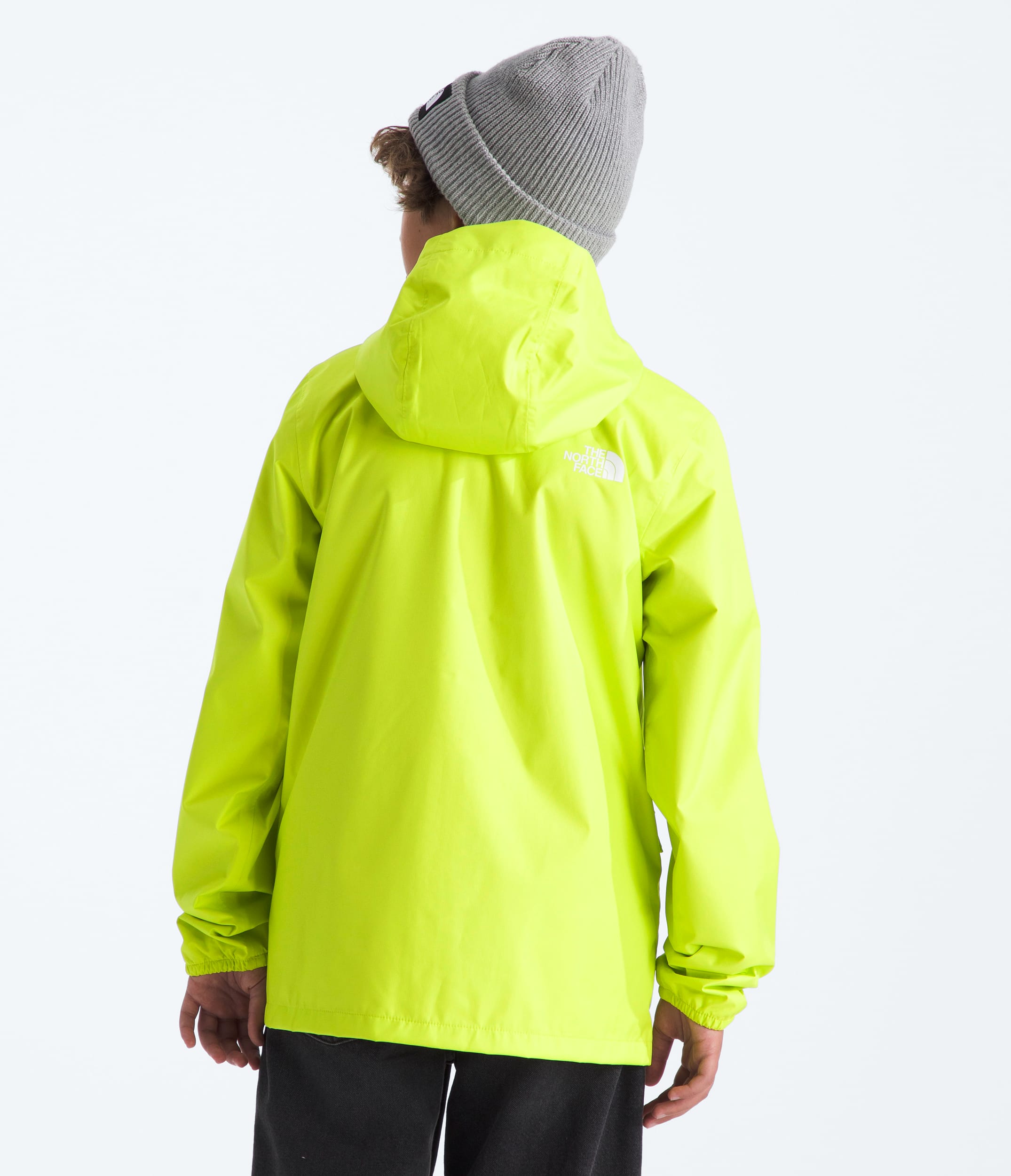 Veste impermable Zipline pour garons et filles TNF BACK