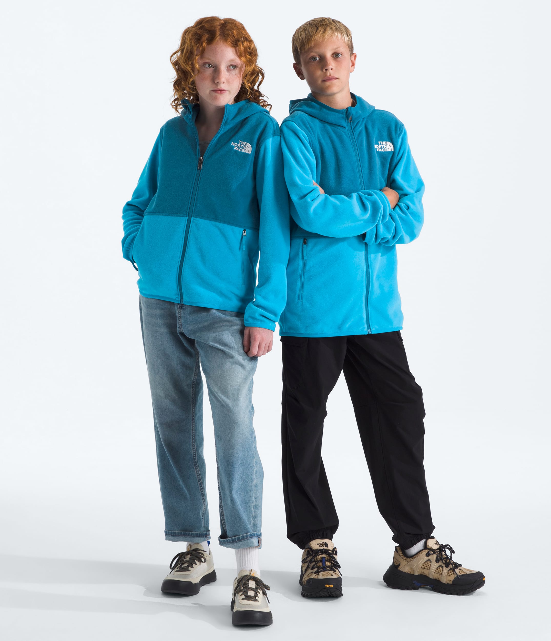 Boys  Girls Glacier FullZip Hoodie TNF Main