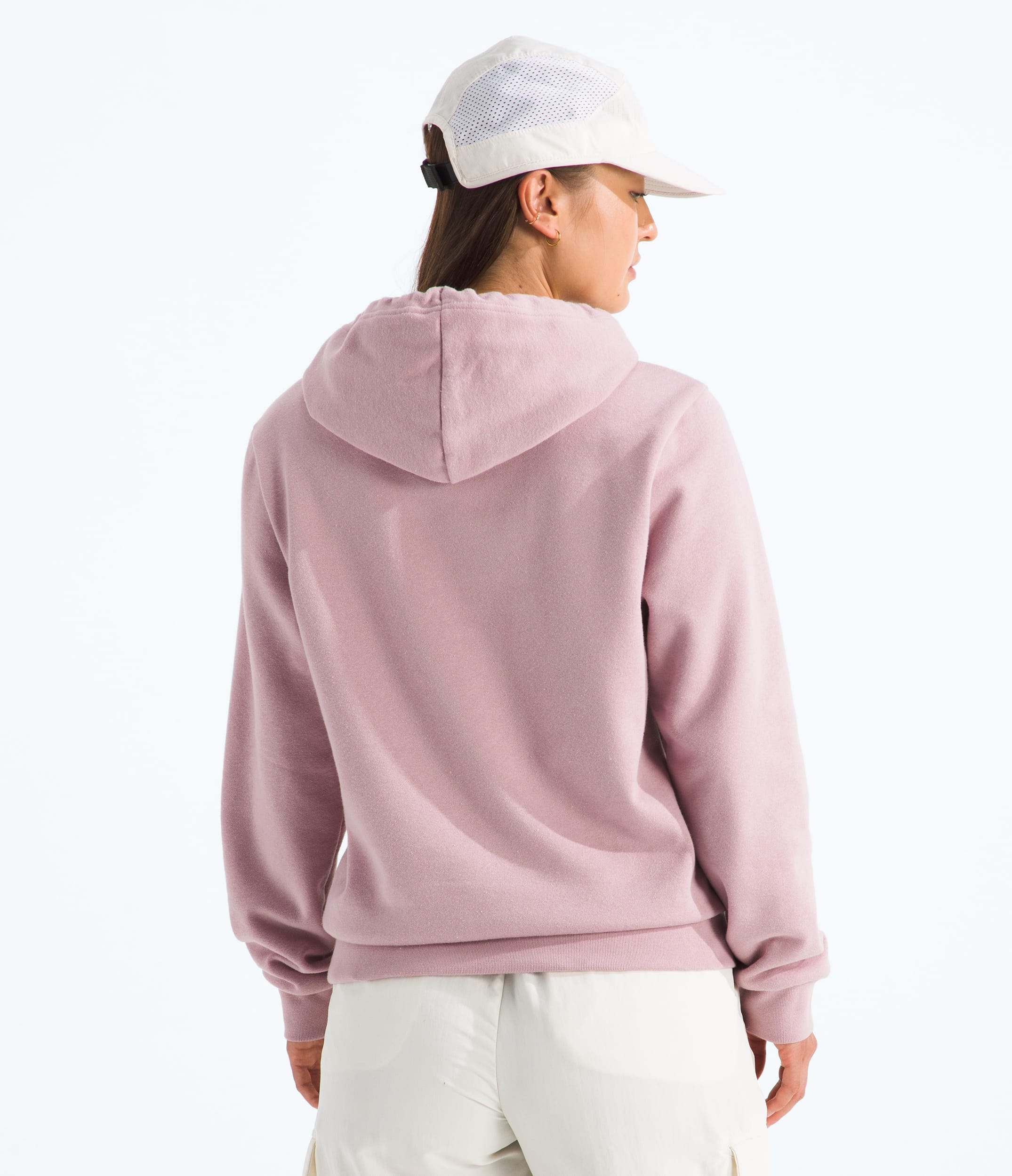 Womens Evolution Simple Dome Regular Hoodie TNF BACK