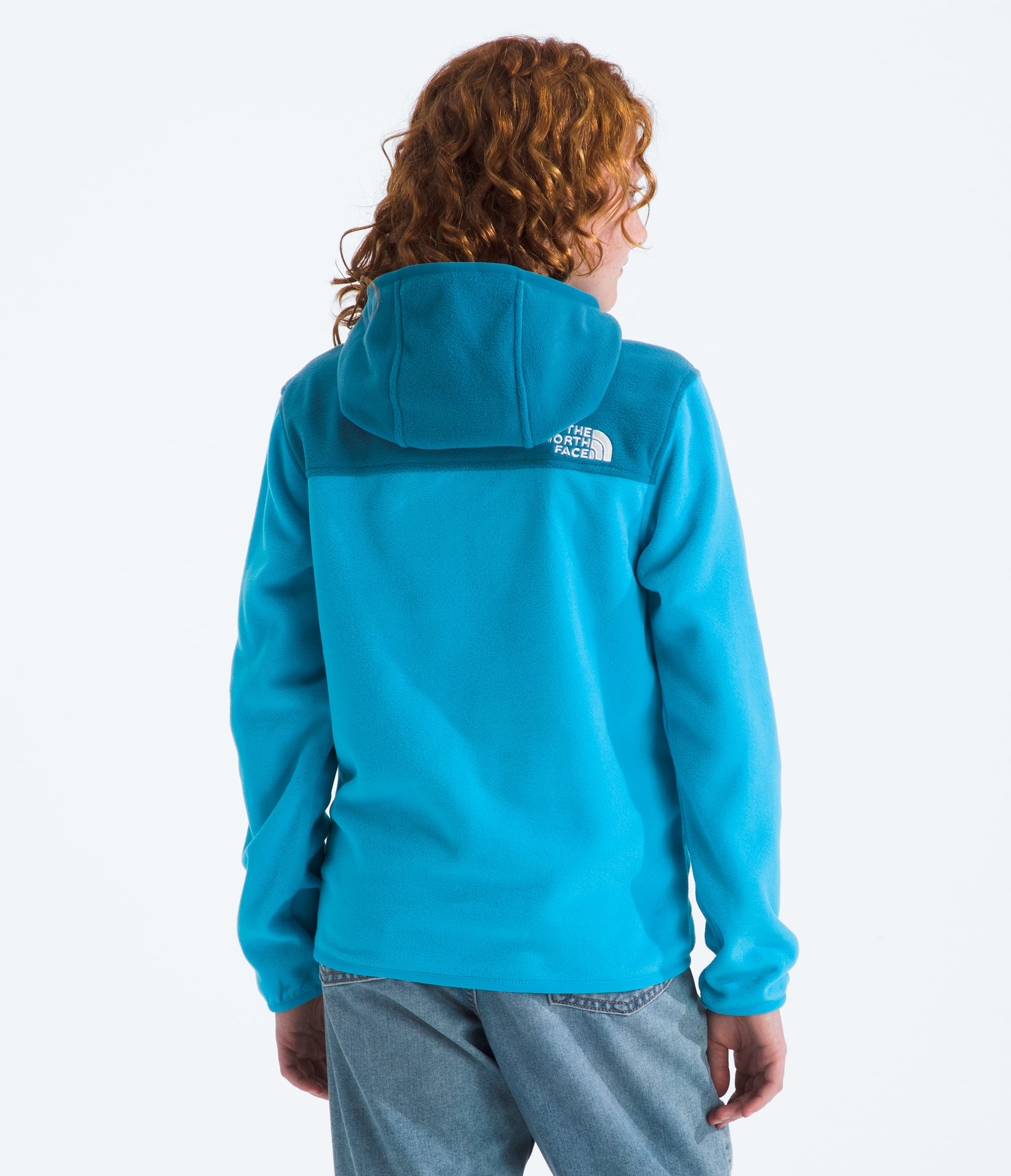 Boys  Girls Glacier FullZip Hoodie TNF BACK