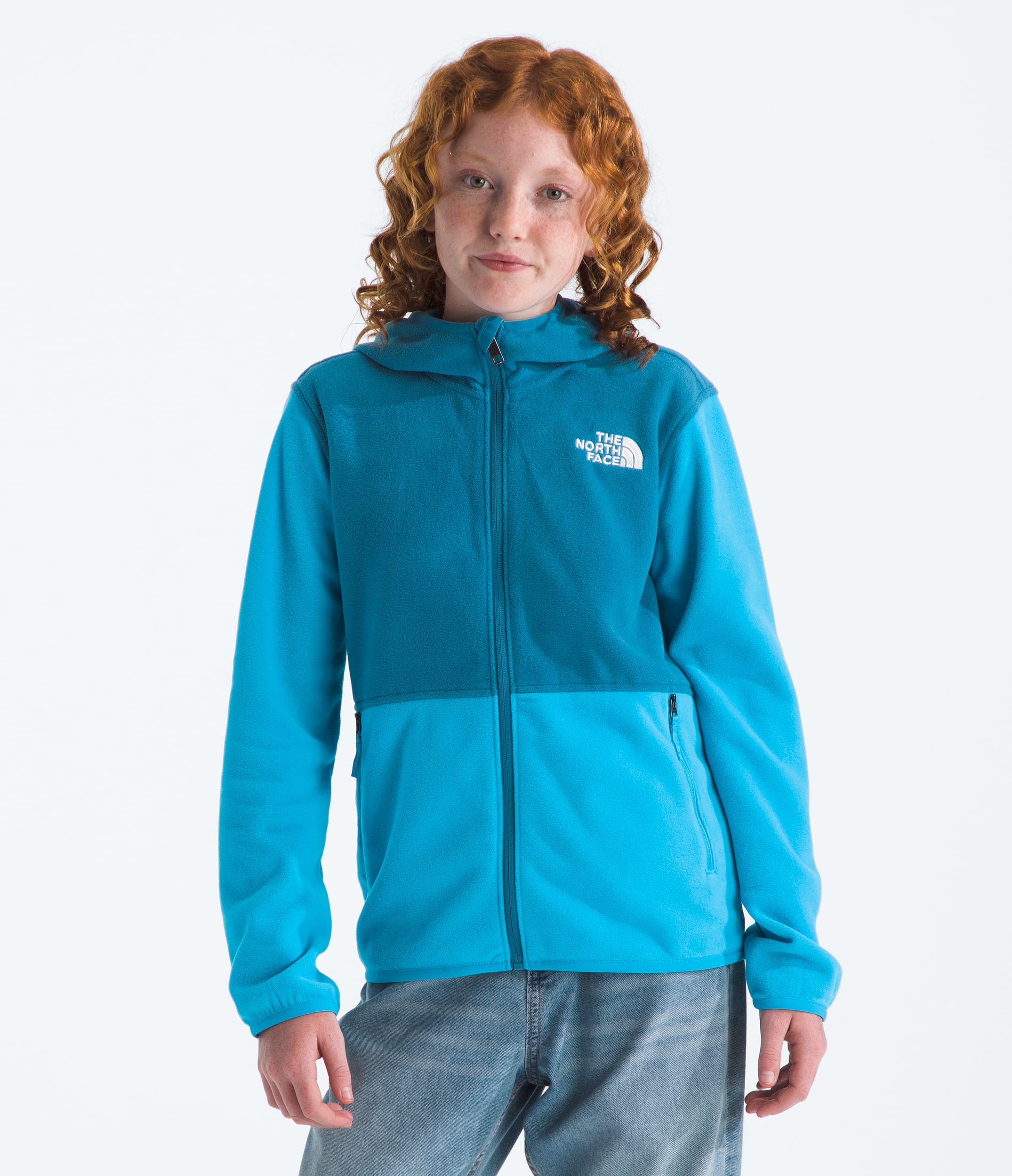 Boys  Girls Glacier FullZip Hoodie TNF HERO2