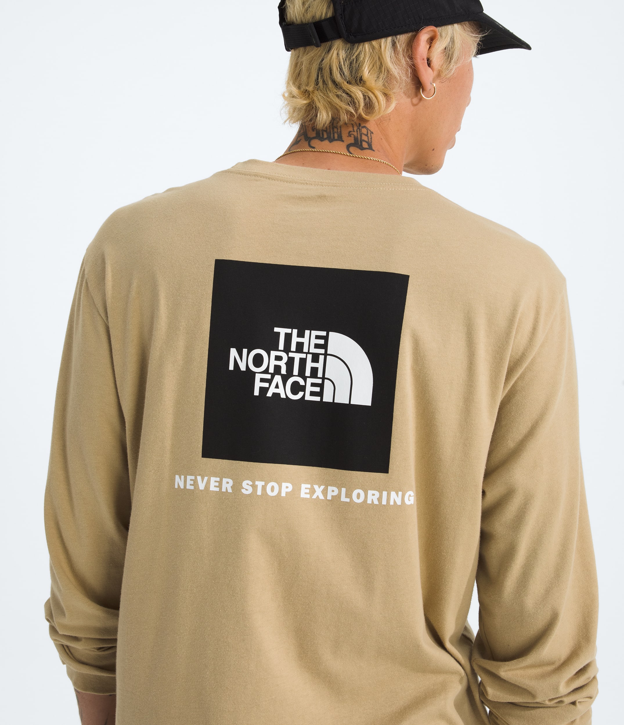 Mens Evolution Box NSE Regular LongSleeve Tee TNF HERO2