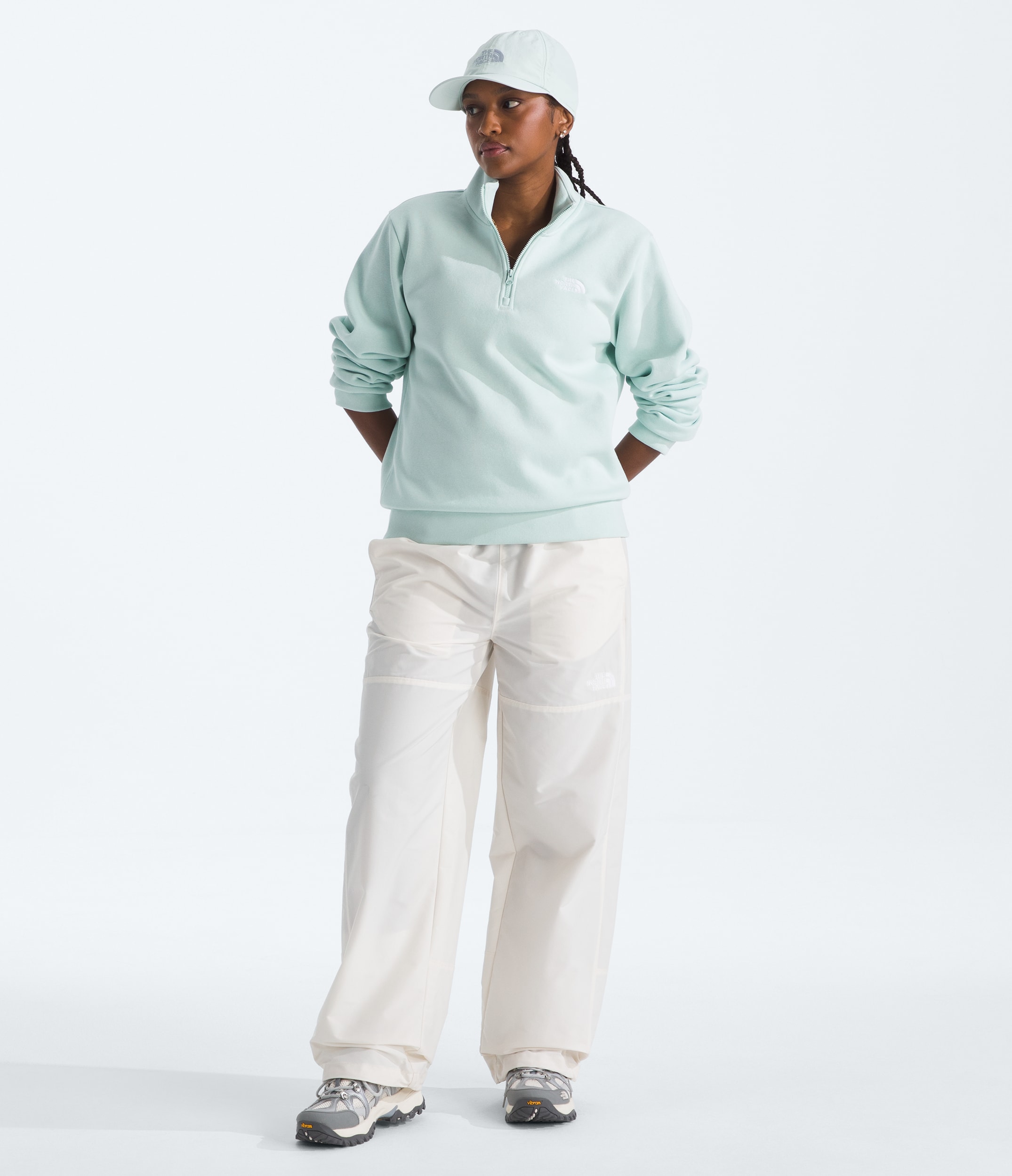 Womens Evolution Simple Dome Regular Zip TNF HERO2