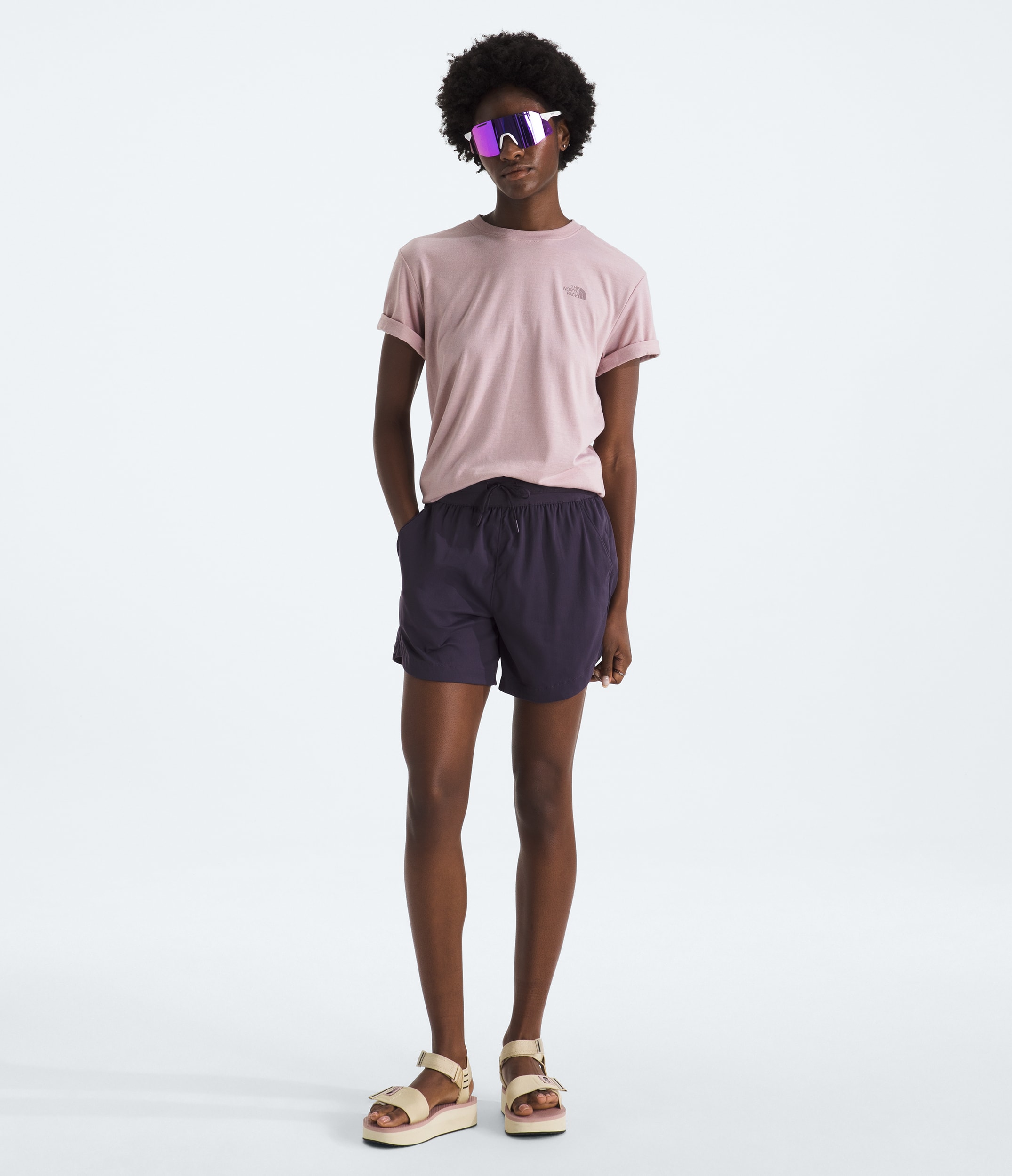 Womens ShortSleeve TriBlend Tee TNF HERO2