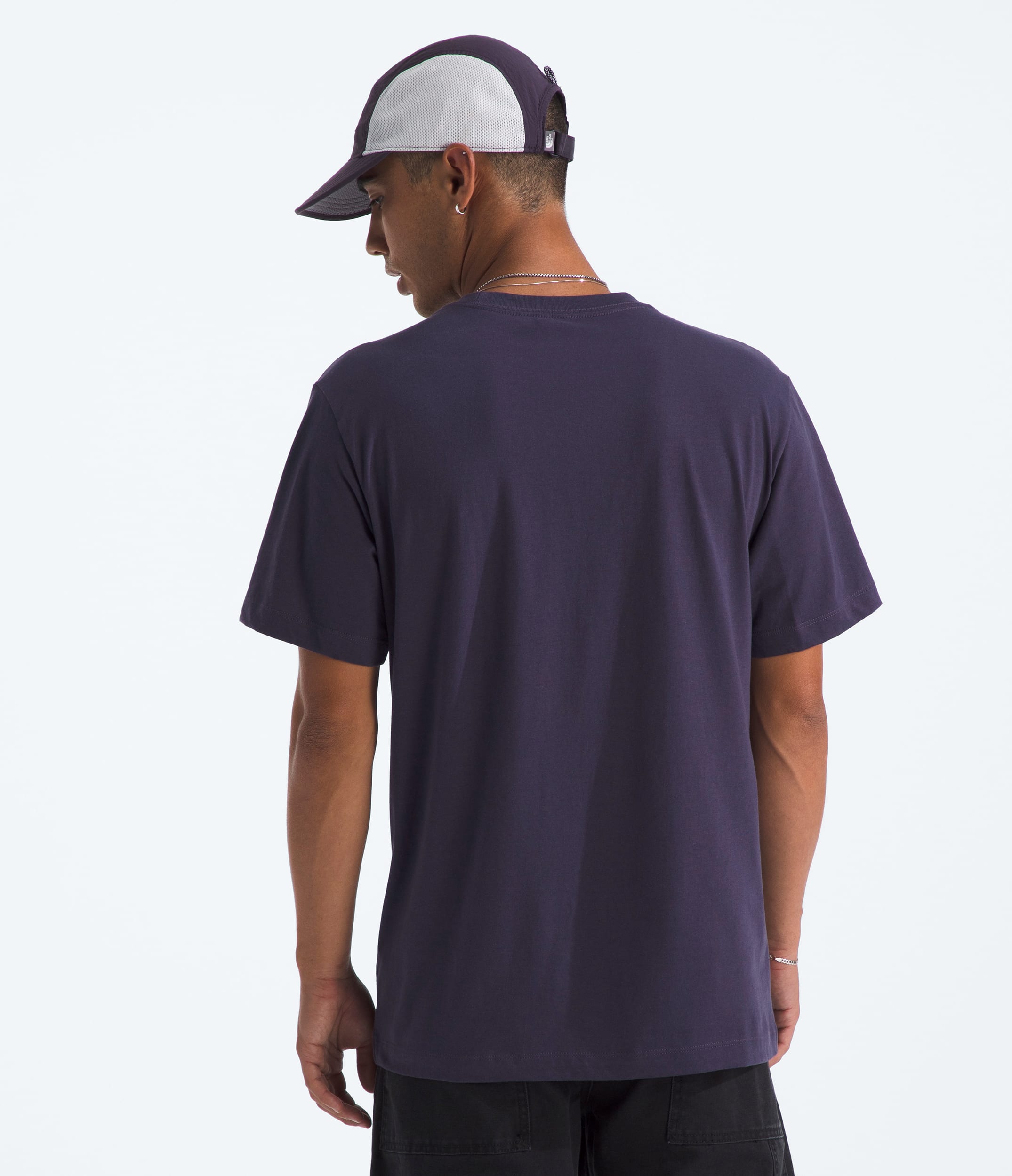 Mens Evolution Simple Dome Regular ShortSleeve Tee TNF BACK